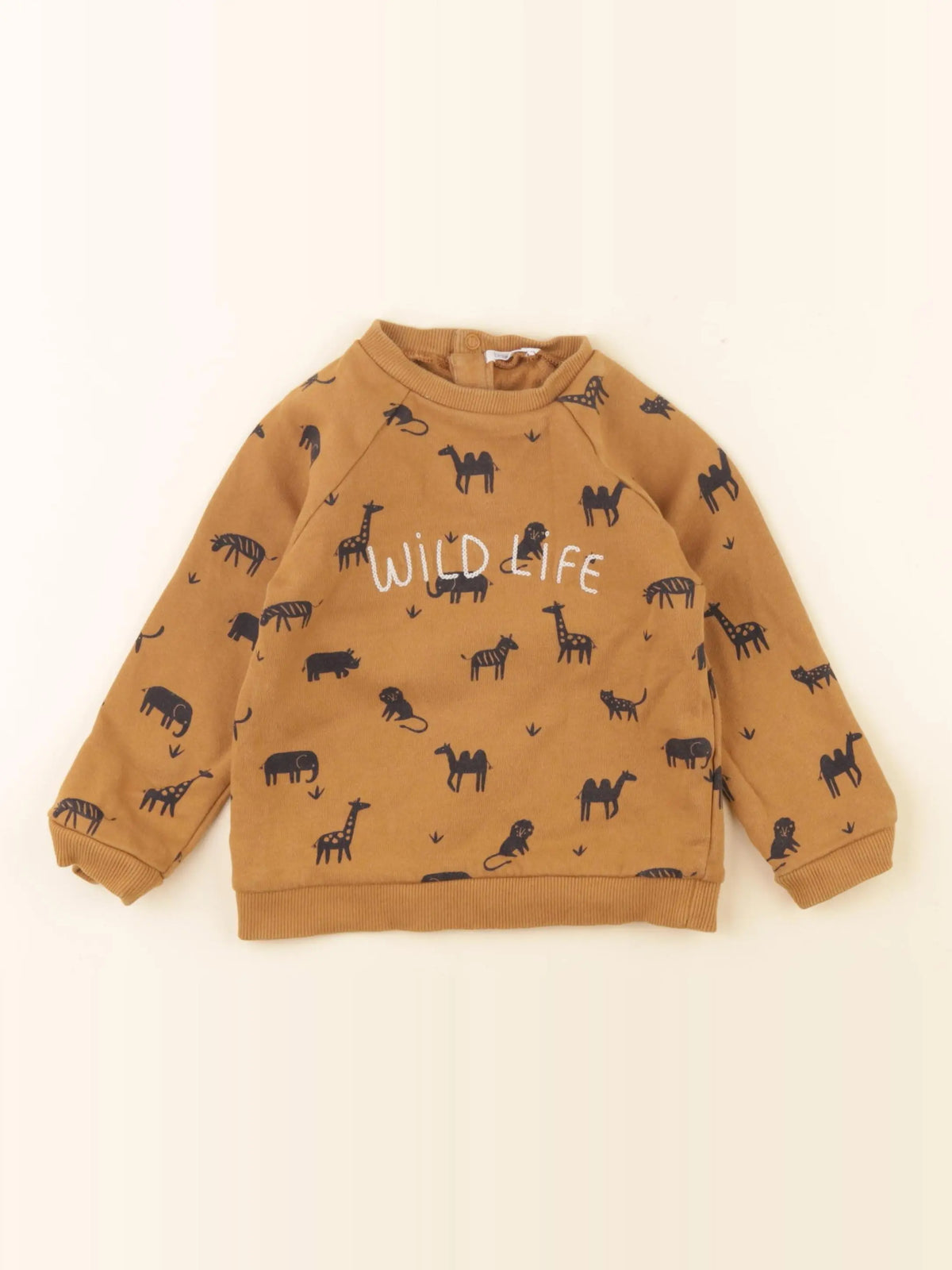 Boutchou - sweat jaune - 36 mois