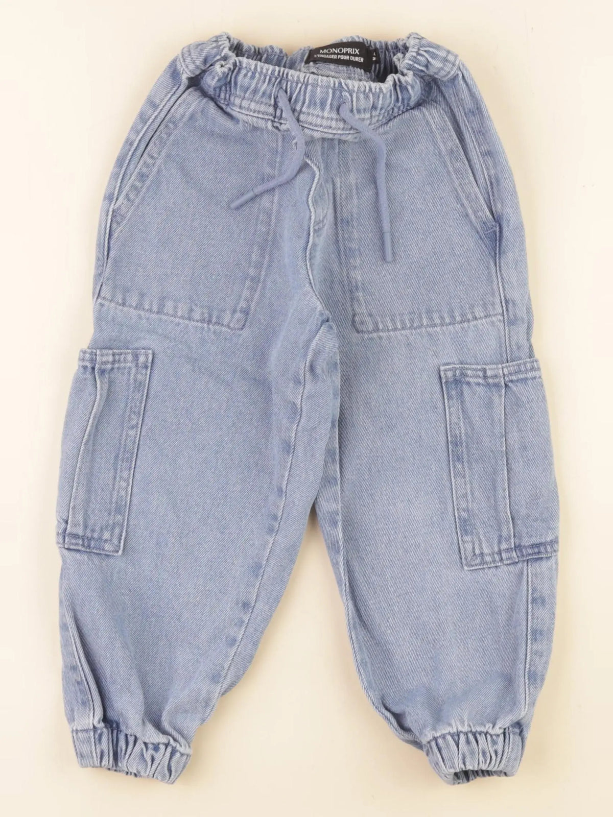 Monoprix - jean bleu - 4 ans