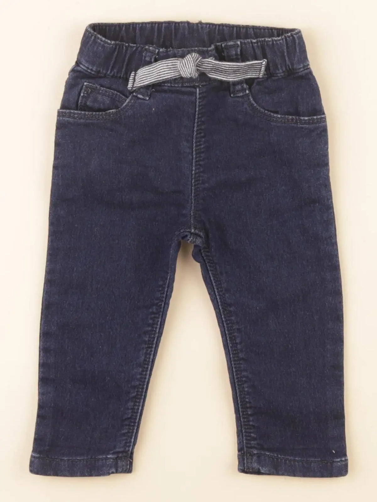 Petit Bateau - jean bleu - 3 mois