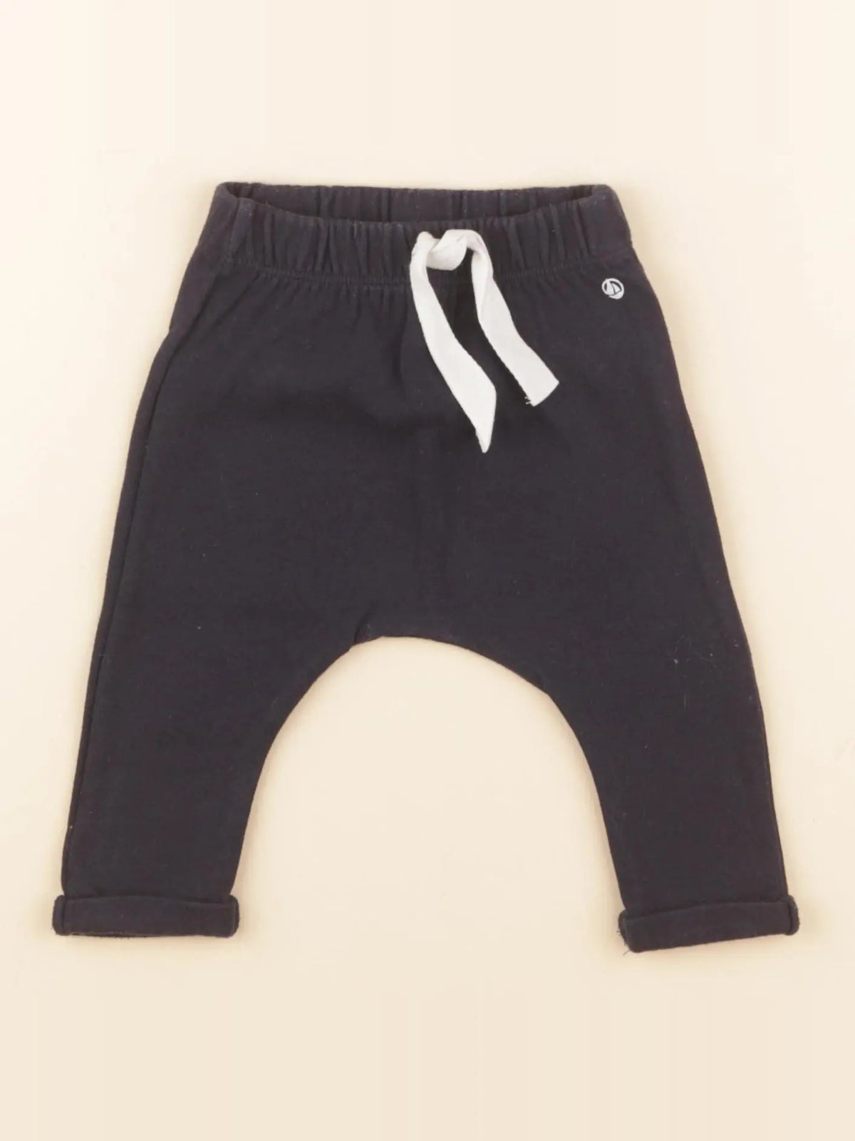Petit Bateau - sarouel bleu - 3 mois