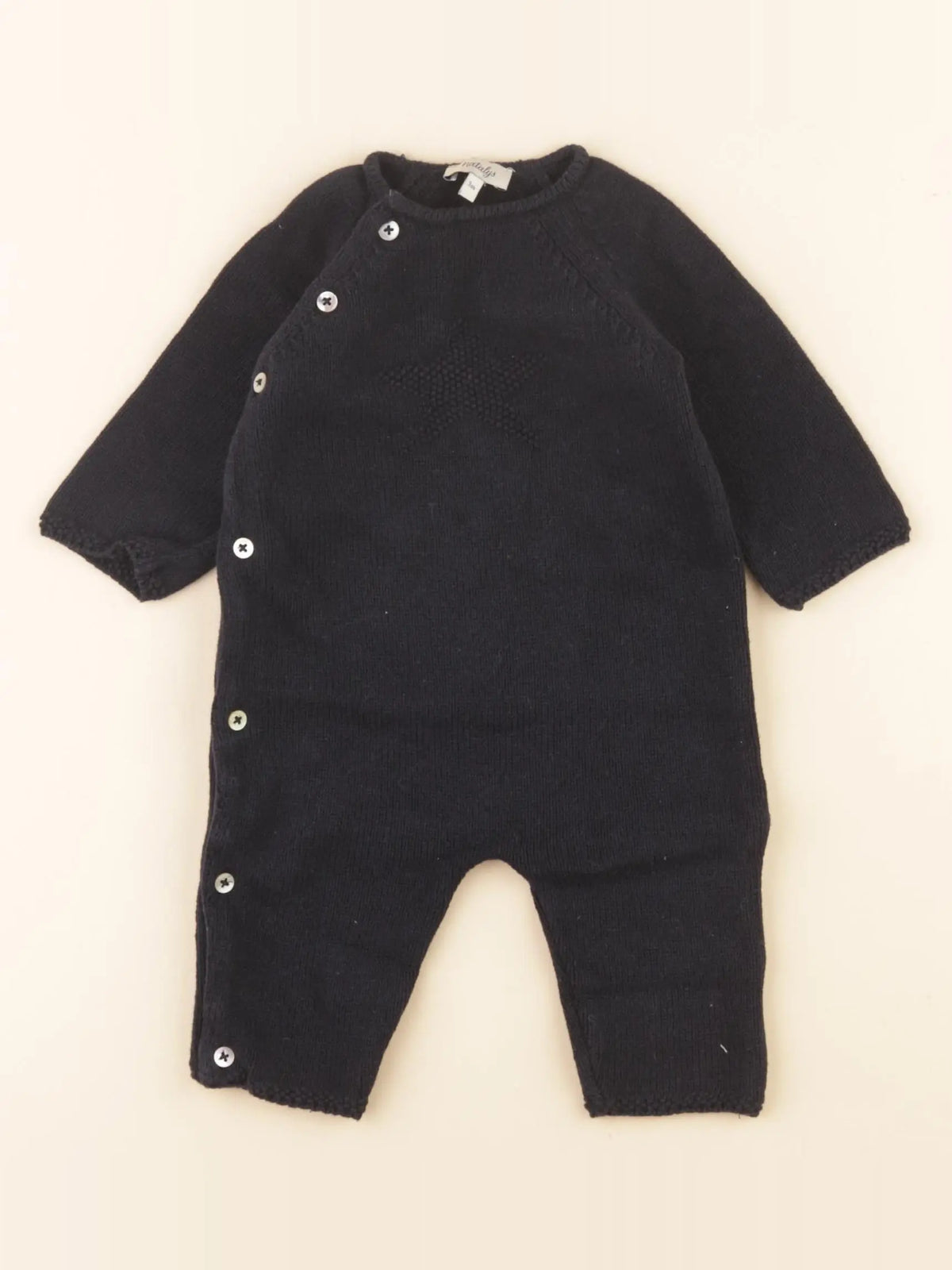 Natalys - combinaison bleu - 3 mois