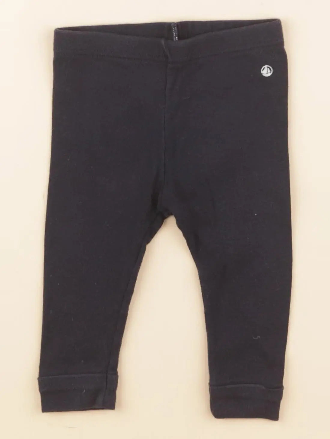 Petit Bateau - legging bleu - 6 mois