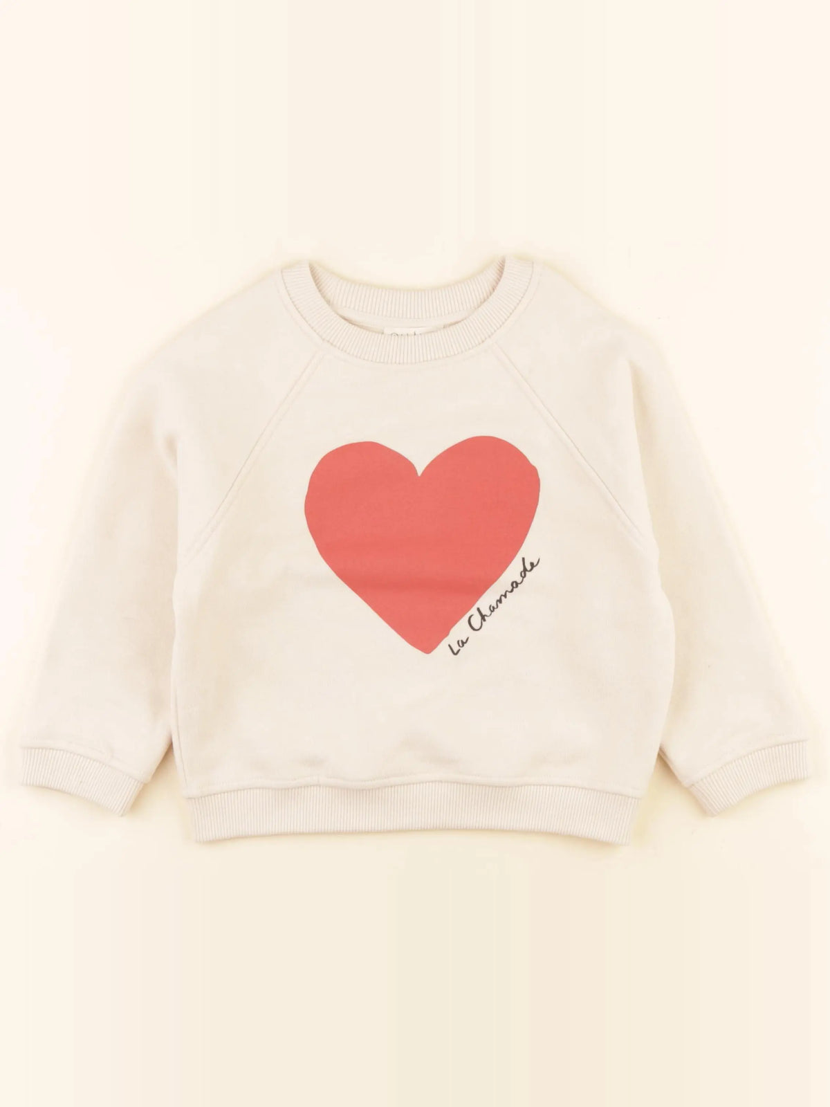 Petit Sézane - sweat beige - 4 ans