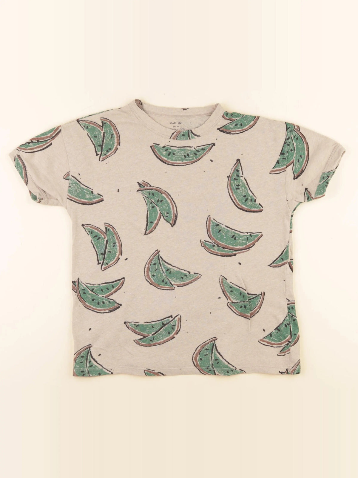 Play Up - tee-shirt marron - 10 ans