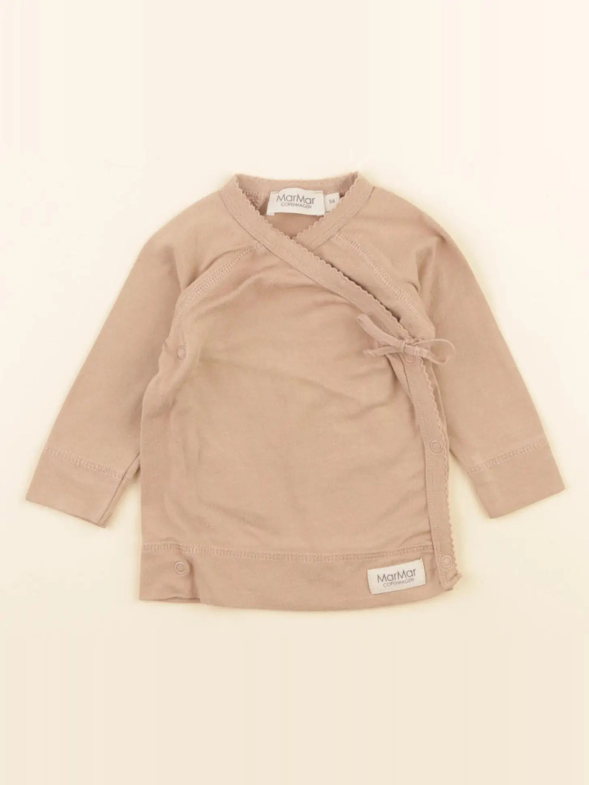 Marmar - tee-shirt beige - 2 mois
