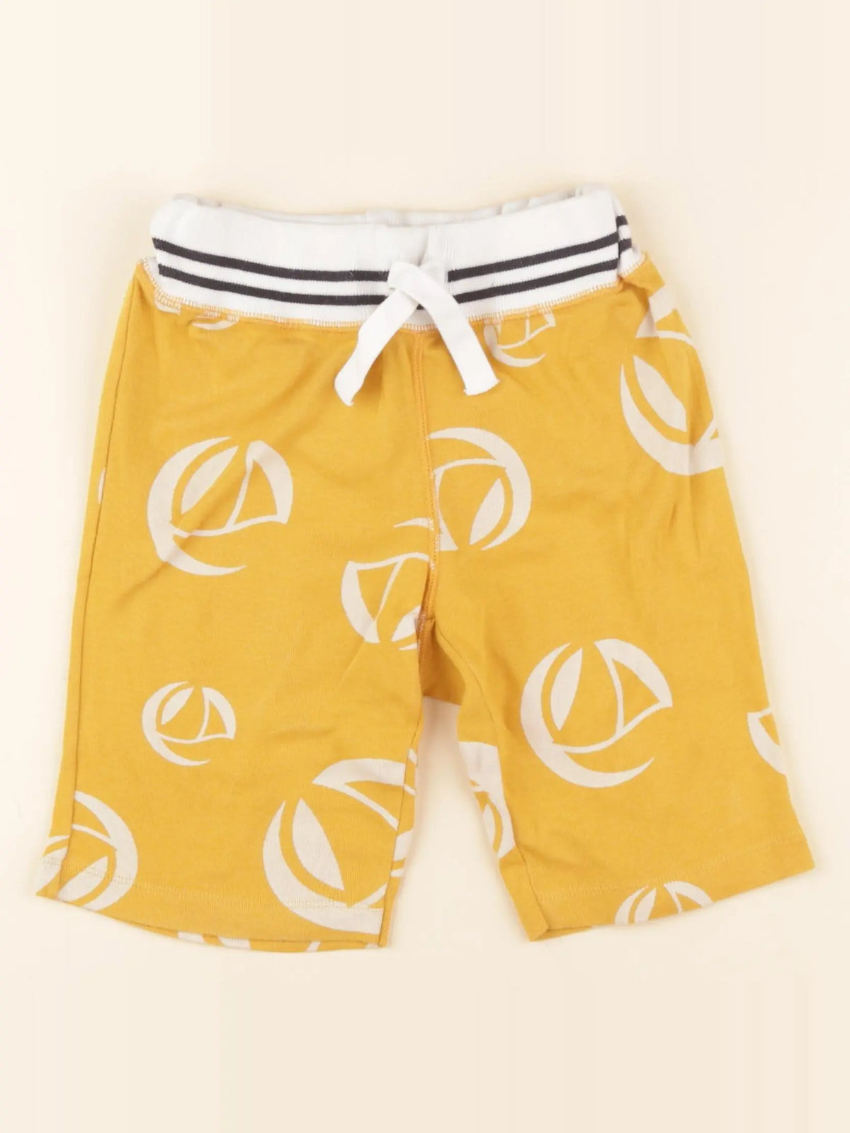 Petit Bateau - short jaune - 6 ans