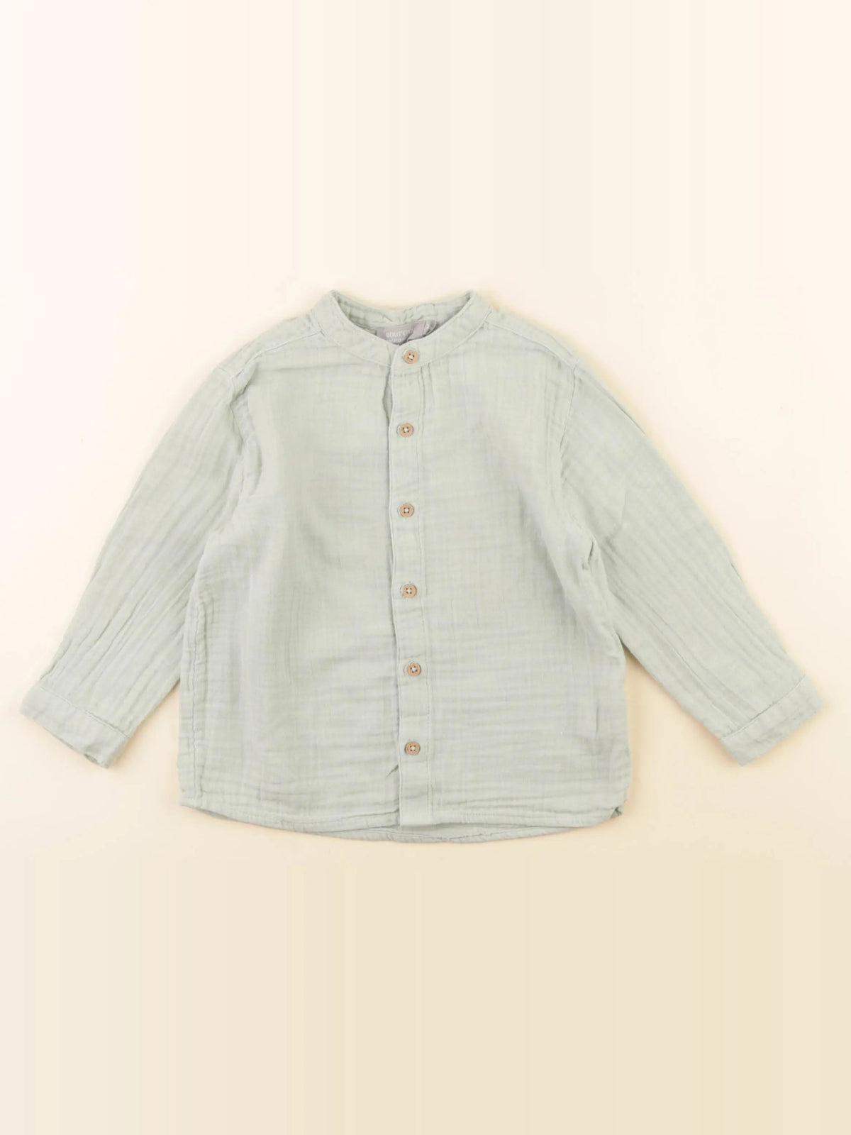 Boutchou - chemise vert - 2 ans