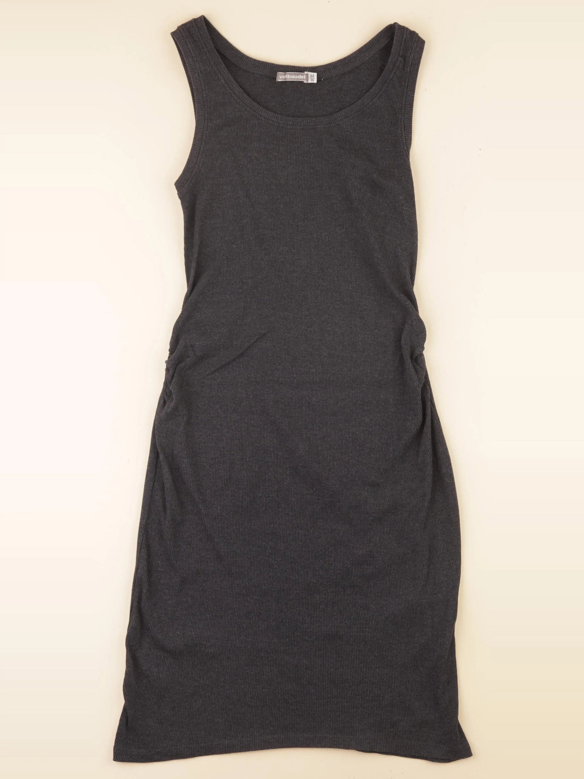 Vertbaudet - robe grossesse gris - 34 à 36