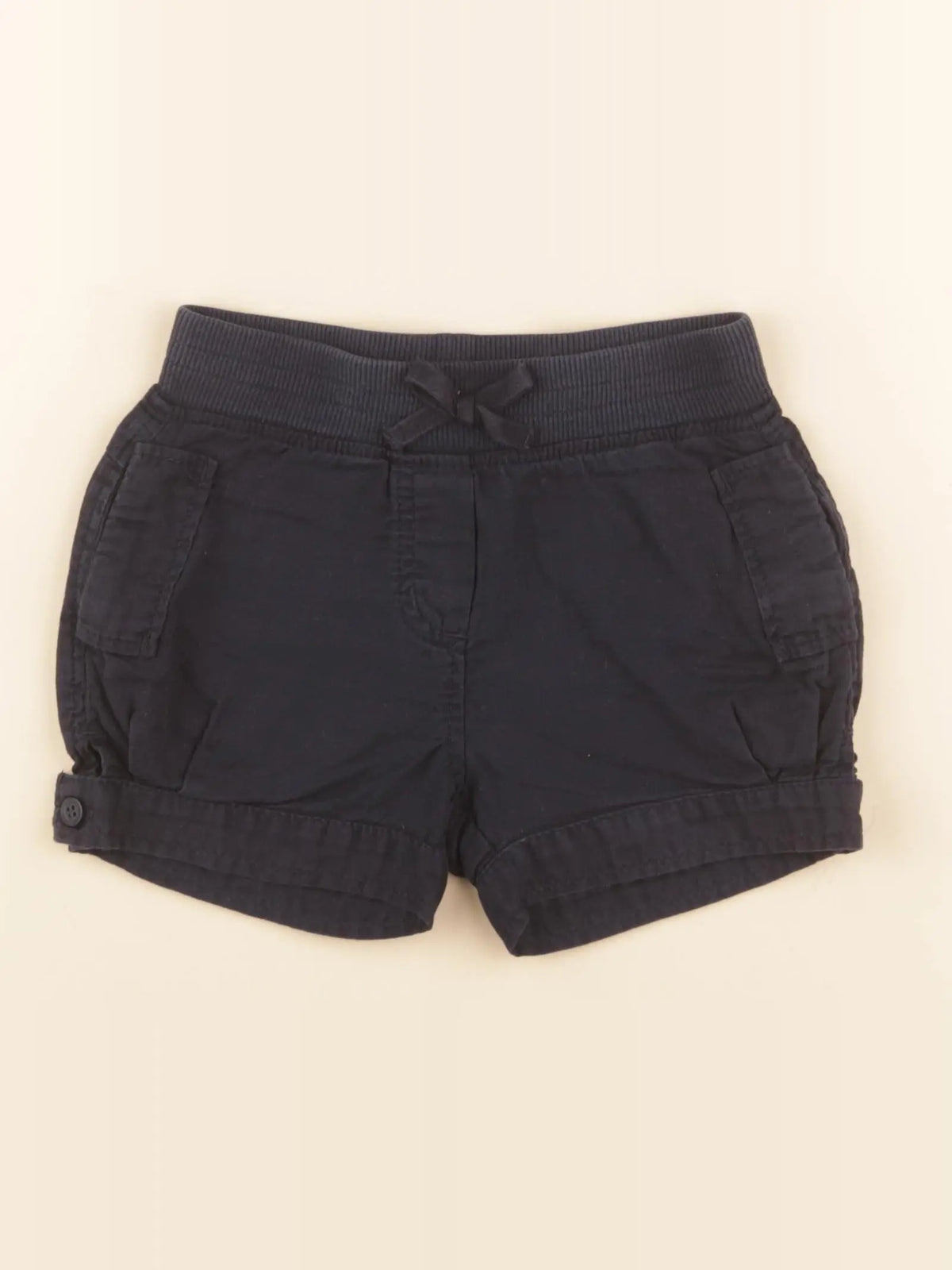 Petit Bateau - short bleu - 3 ans