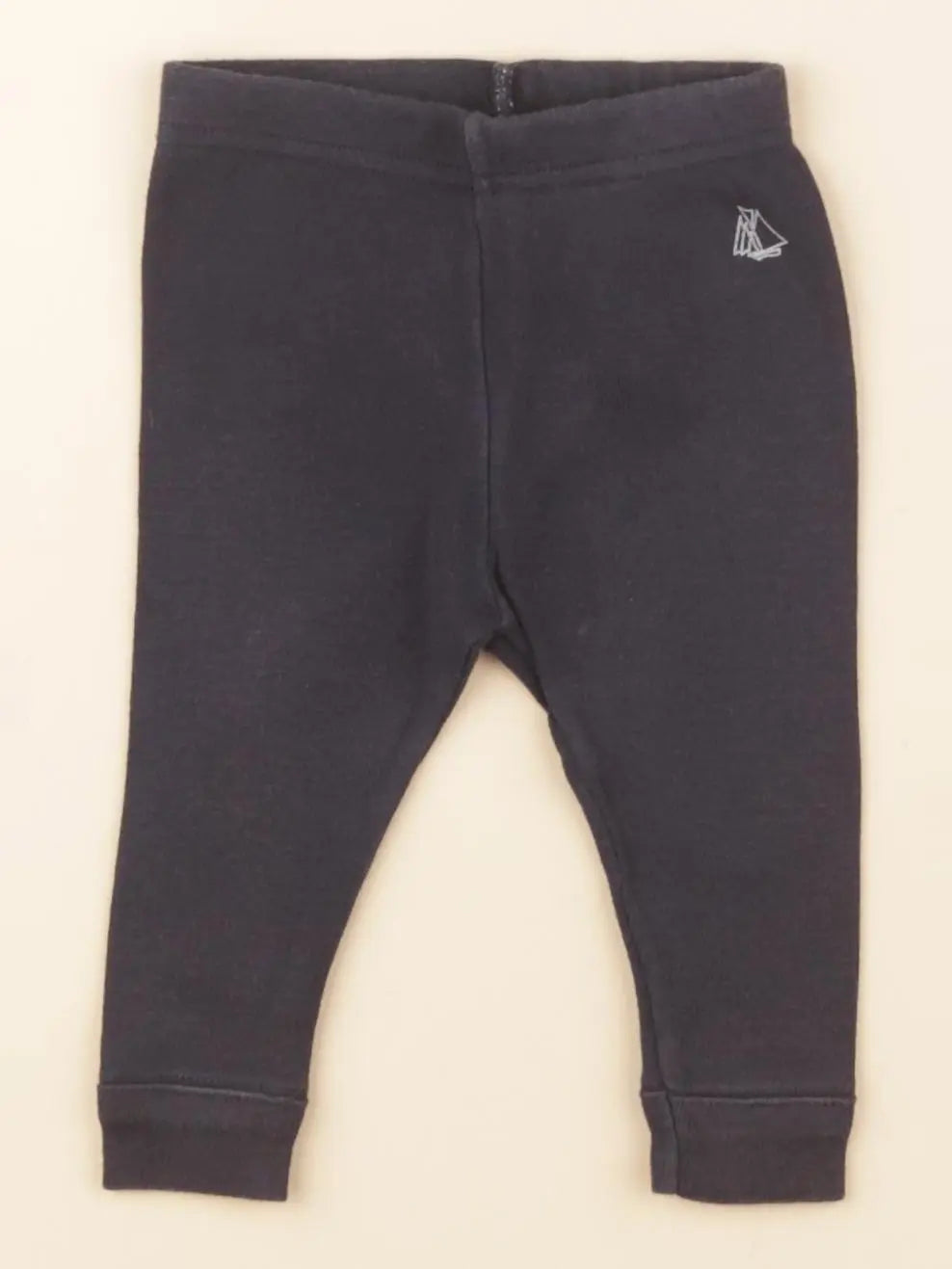 Petit Bateau - legging bleu - 3 mois
