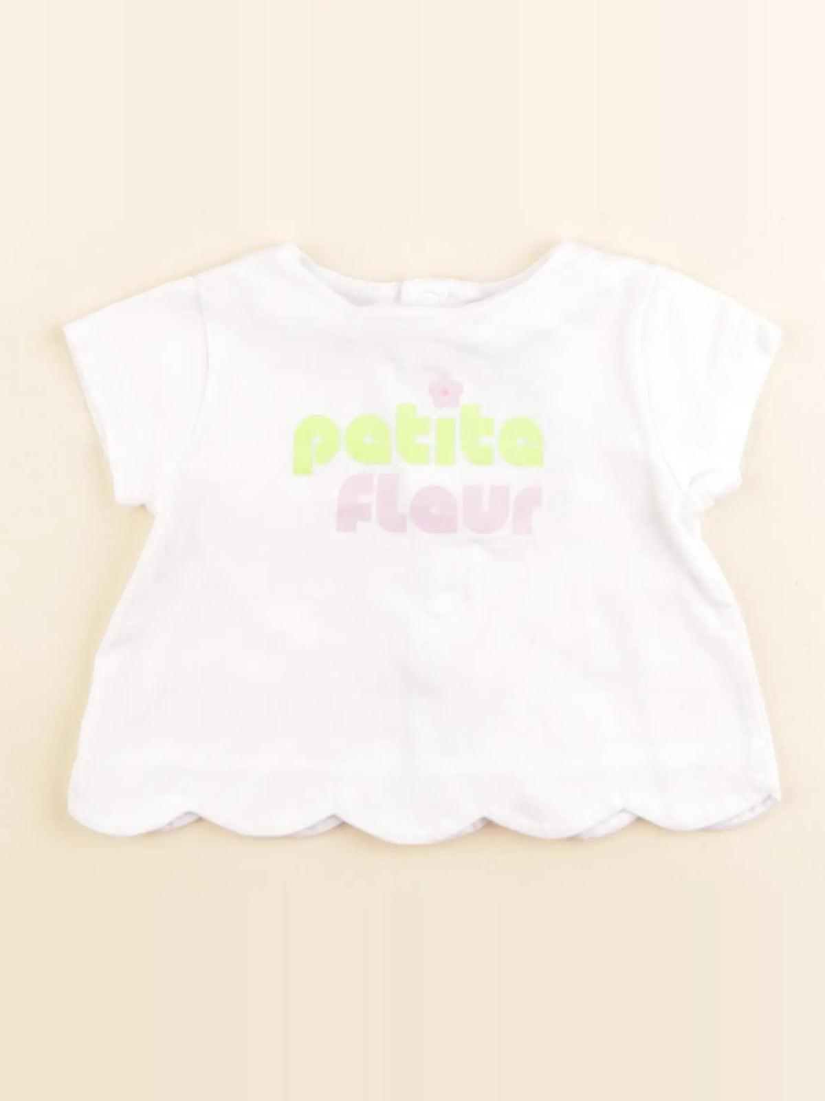 Jacadi - tee-shirt blanc - 6 mois