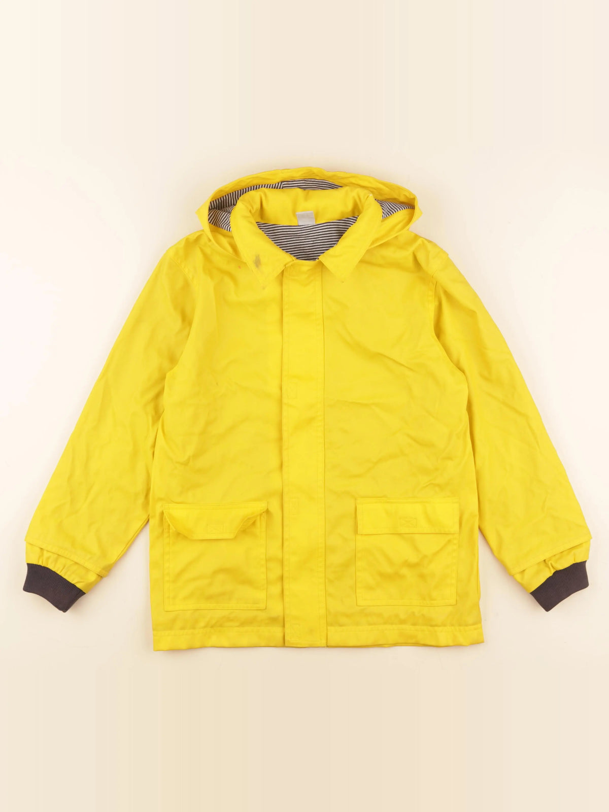 Petit Bateau - imperméable jaune - 8 ans