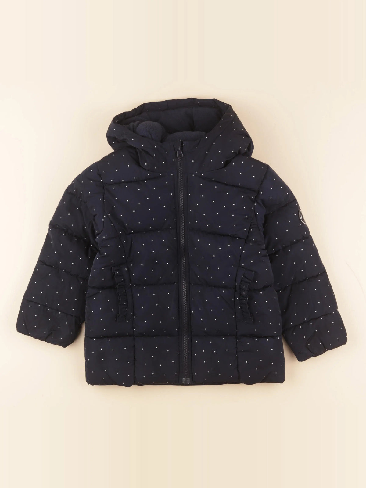 Petit Bateau - doudoune bleu - 5 ans
