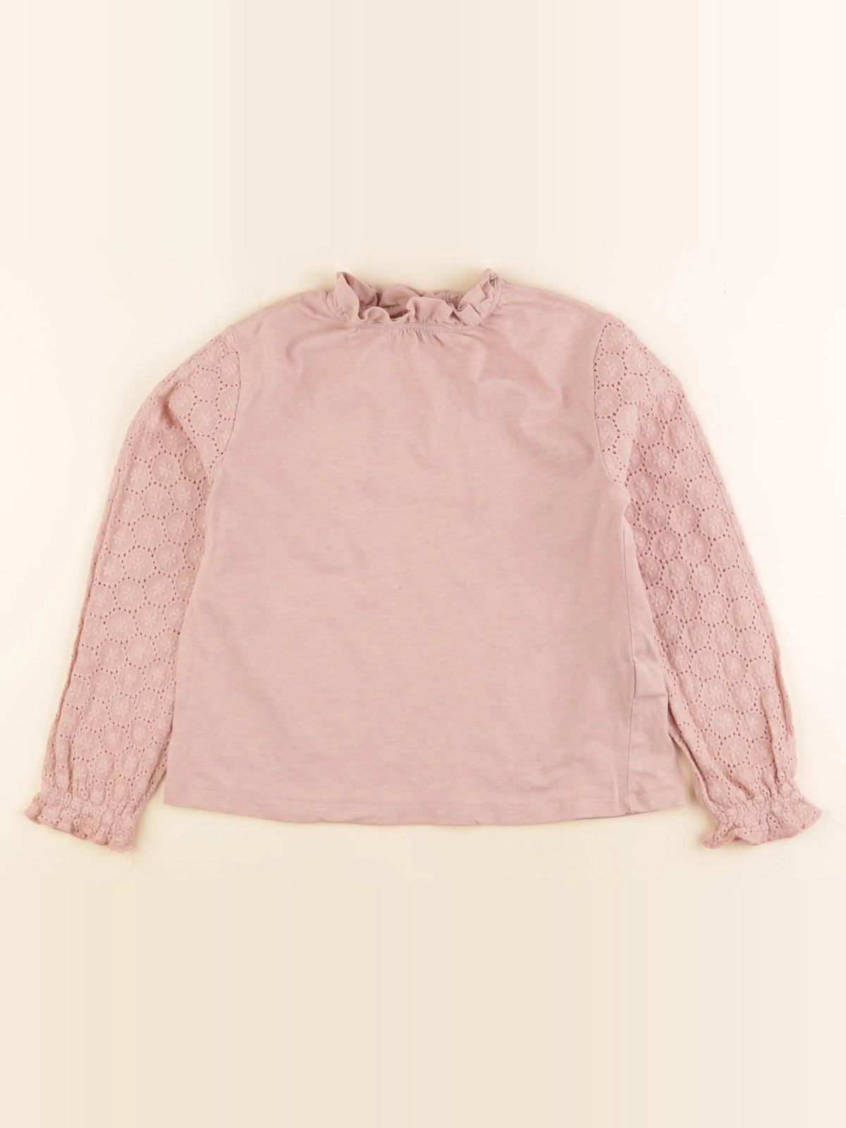Vertbaudet - tee-shirt rose - 8 ans