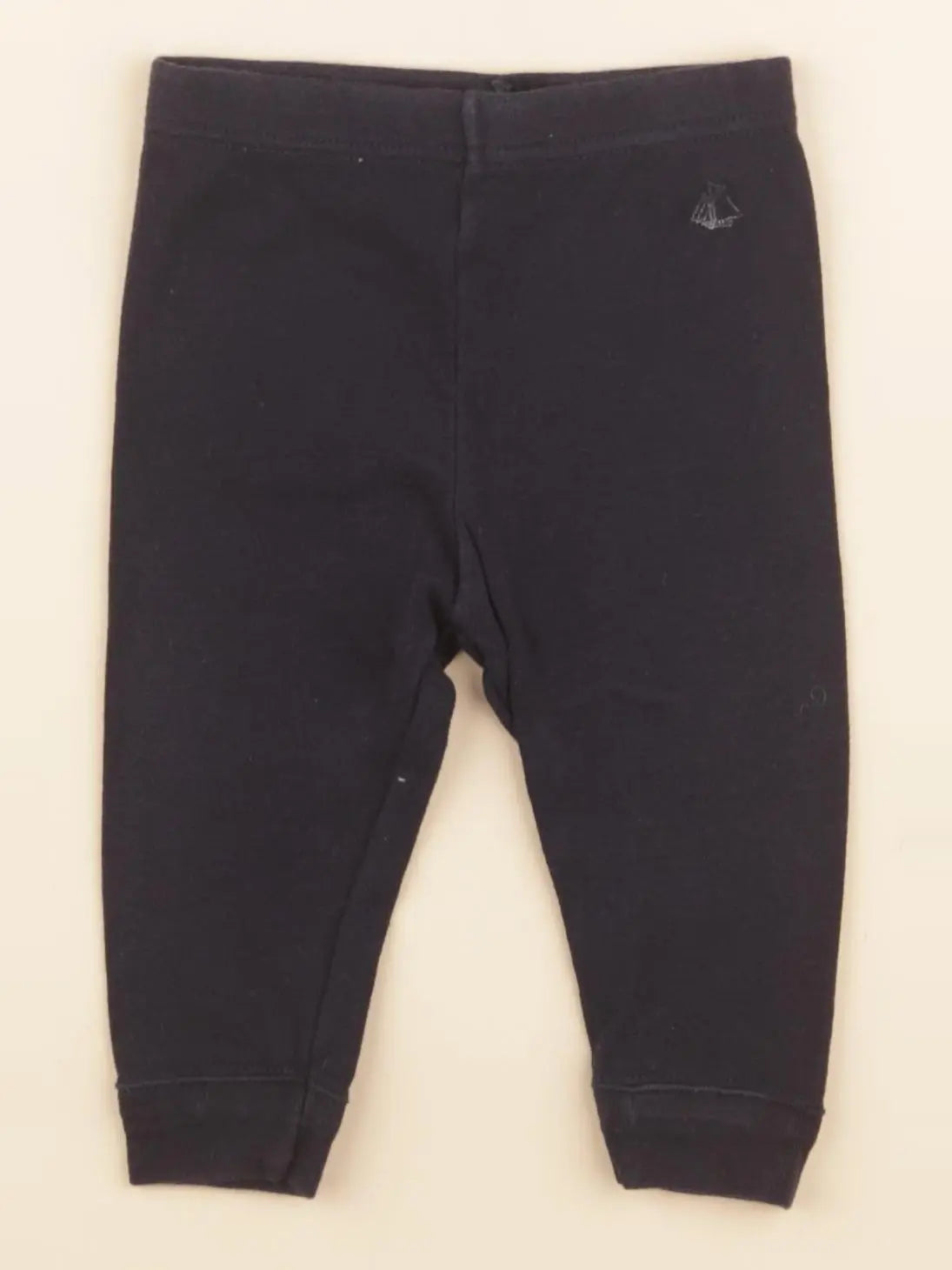 Petit Bateau - legging bleu - 6 mois