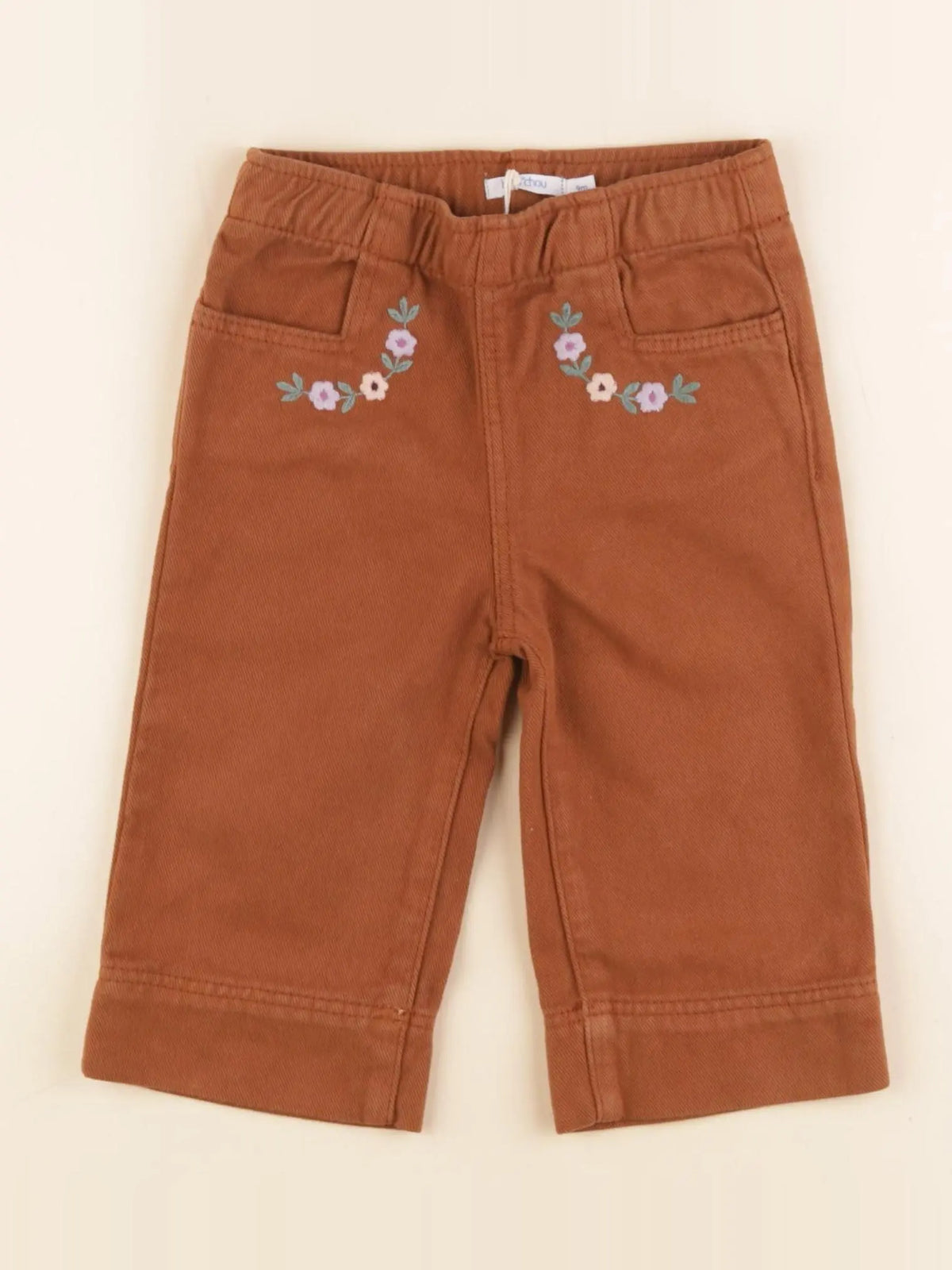 Boutchou - jean marron - 9 mois