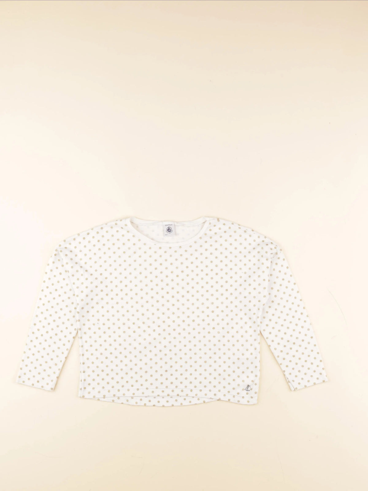 Petit Bateau - maillot de corps blanc, or - 6 ans