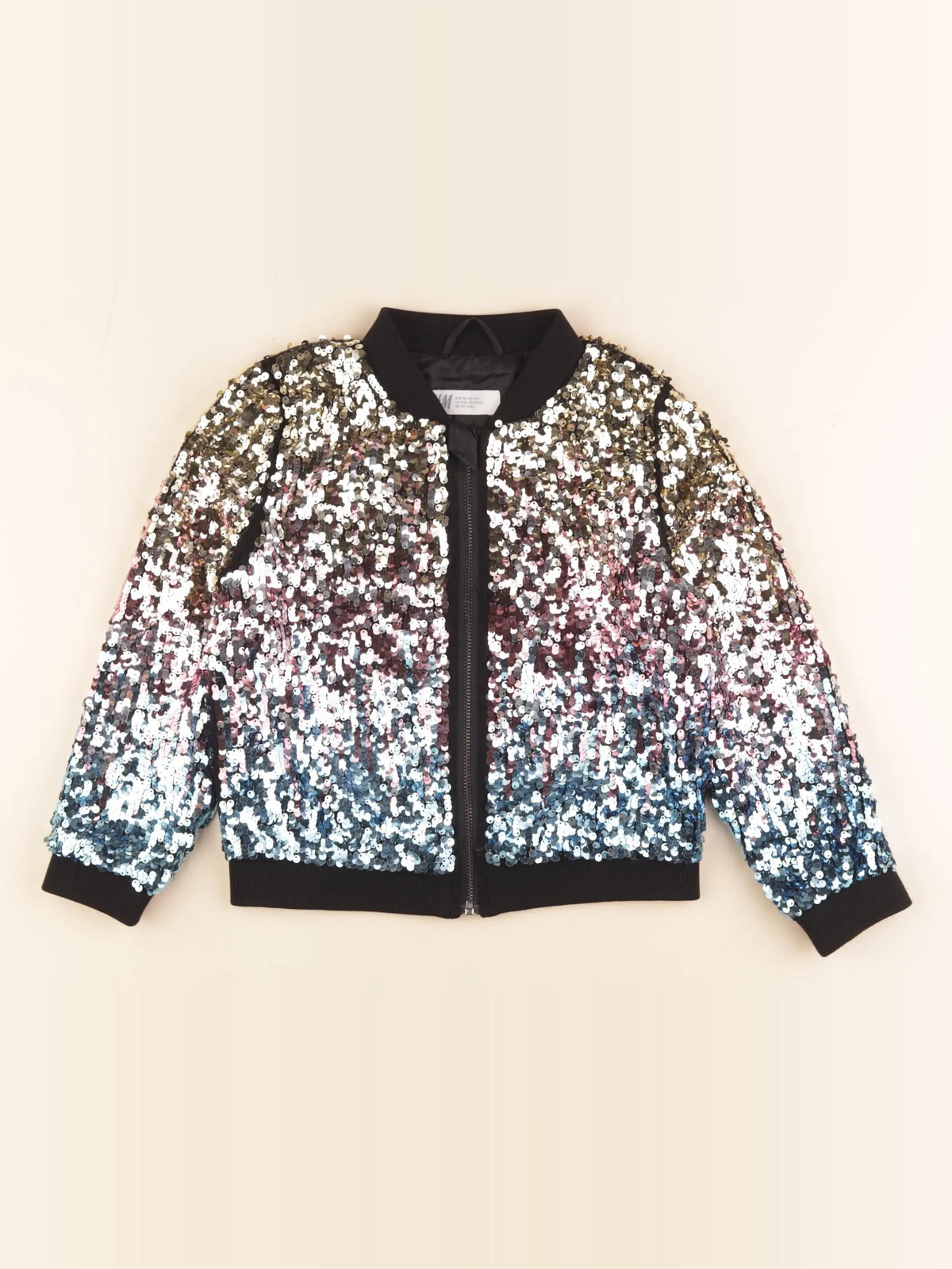 H&M - veste multicolore - 4/5 ans