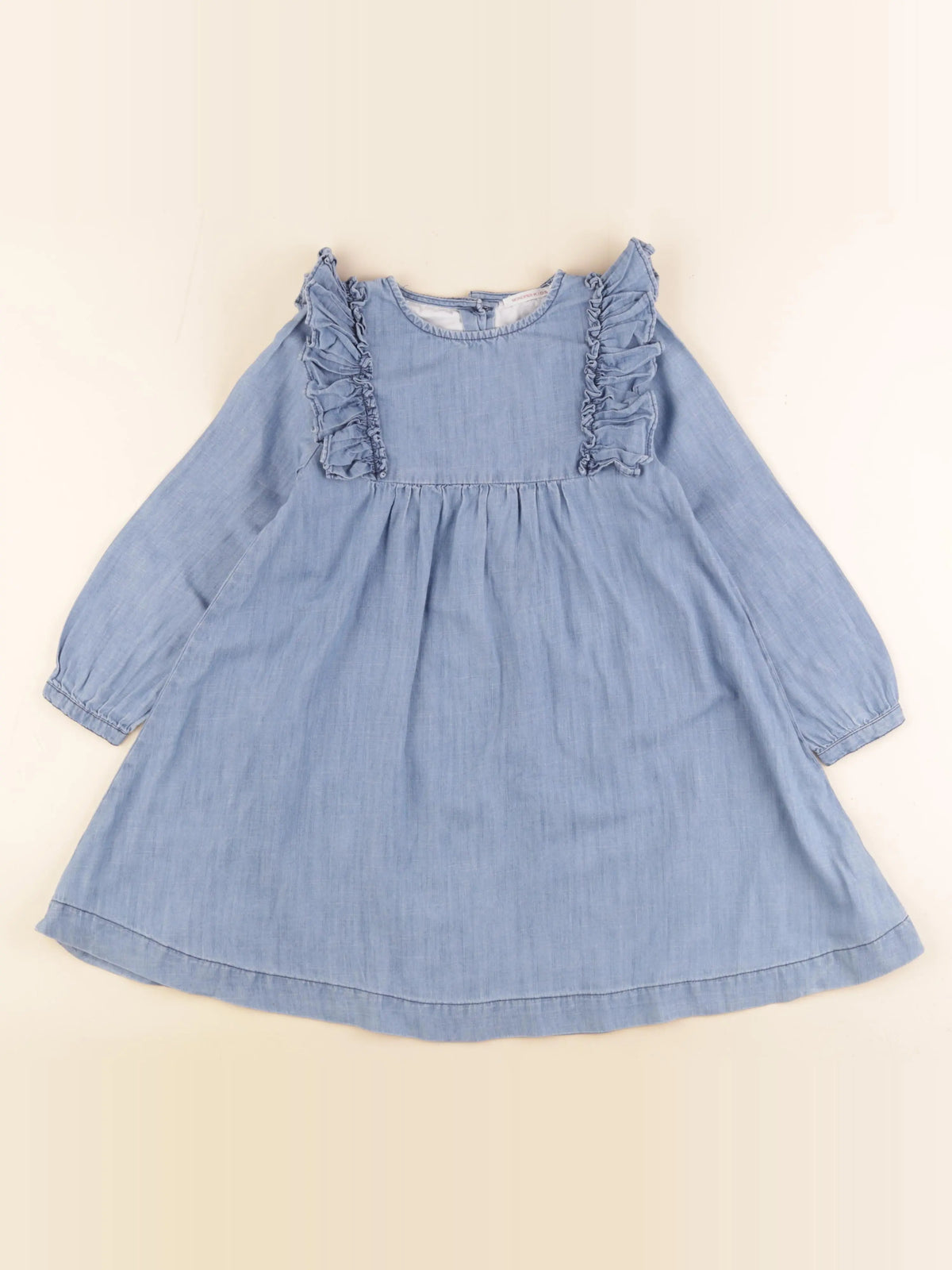 Monoprix - robe bleu - 6 ans