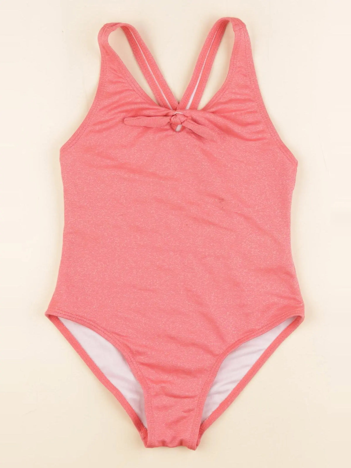 Vertbaudet - maillot de bain rose - 6 ans