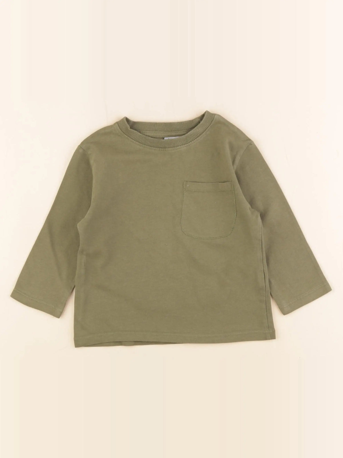 Zara - tee-shirt vert - 9/12 mois