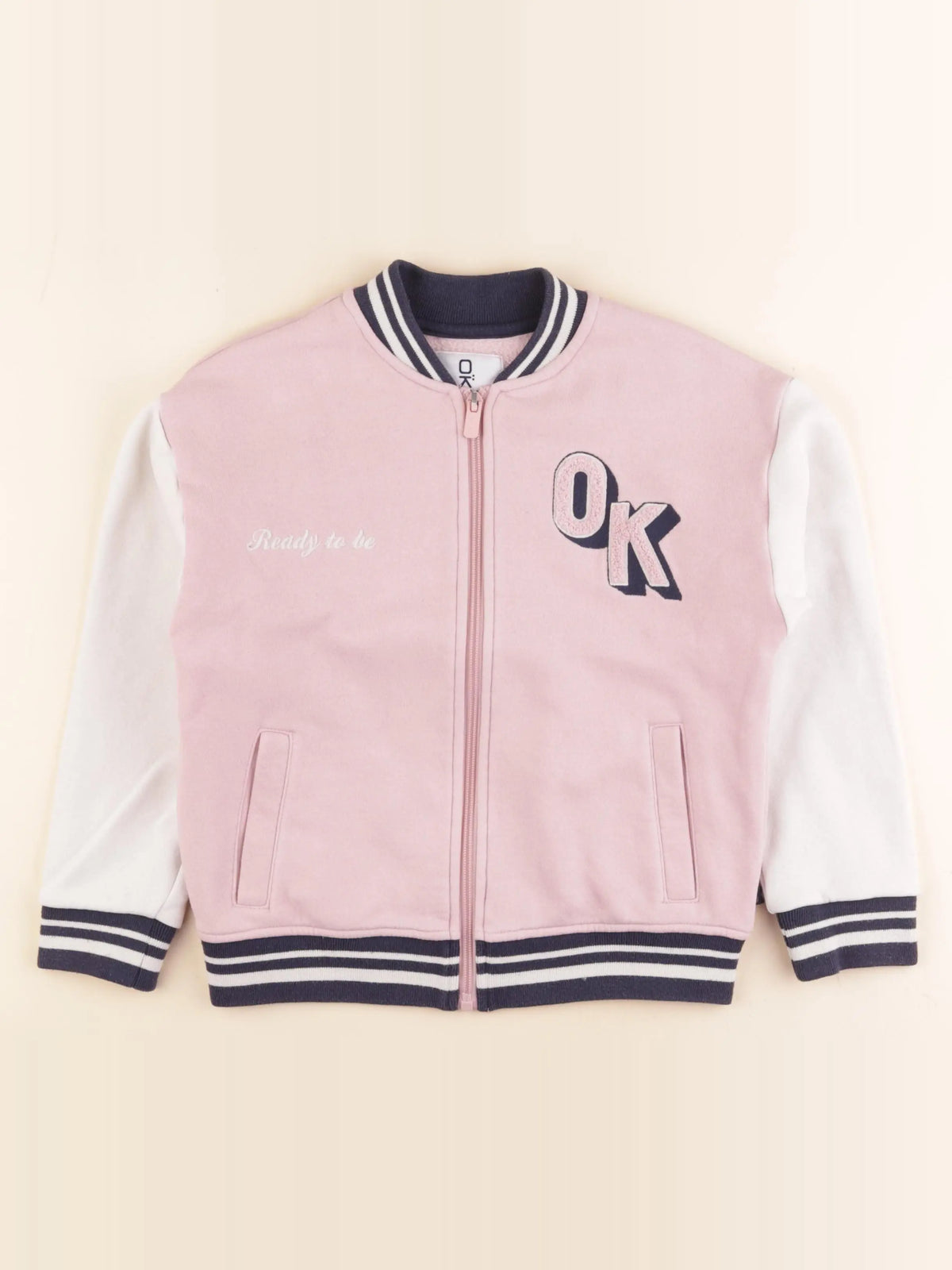 Okaidi - veste rose - 8 ans