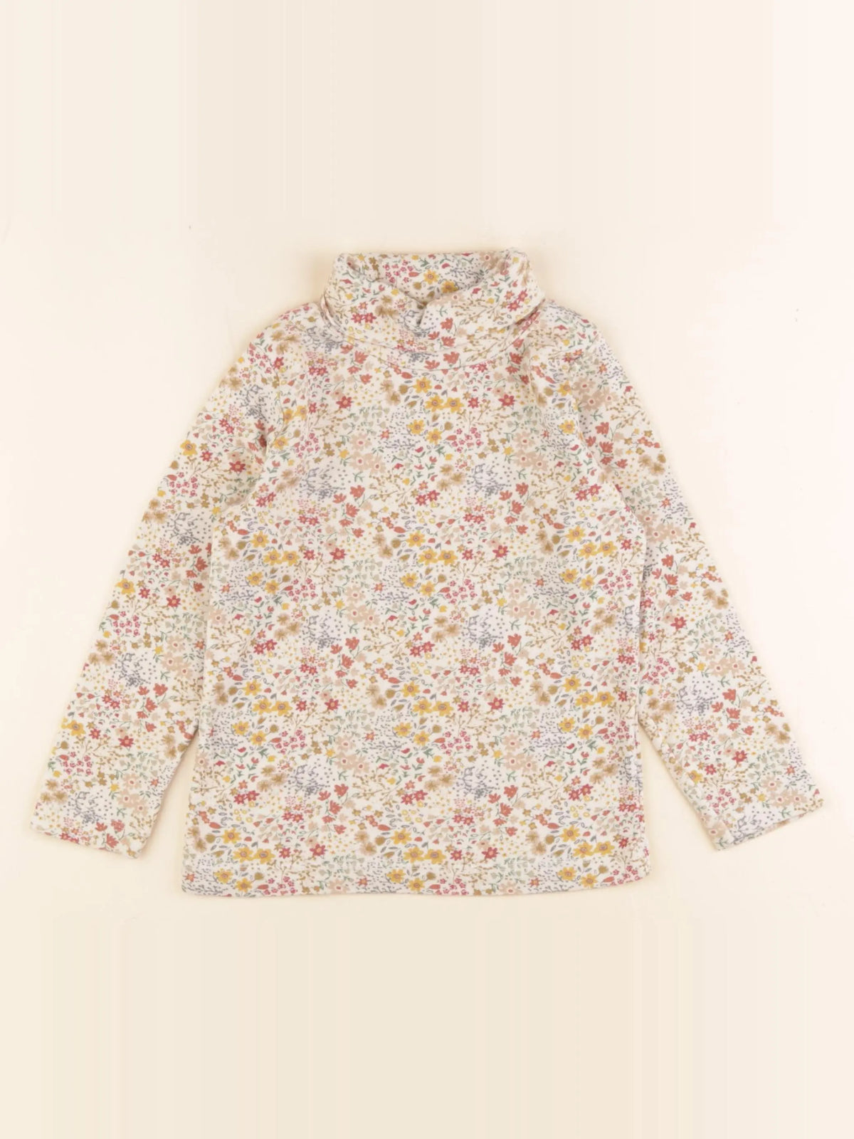Petit Bateau - sous-pull multicolore - 4 ans