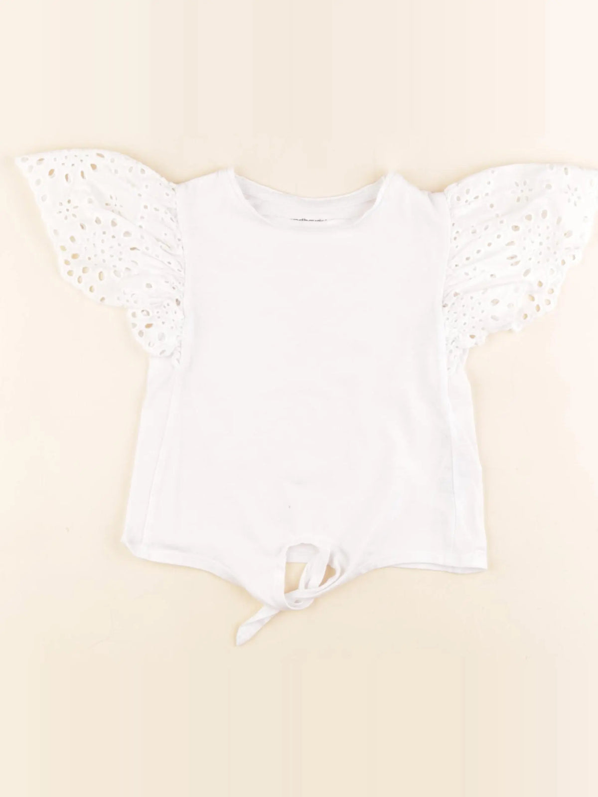 Vertbaudet - tee-shirt blanc - 2 ans