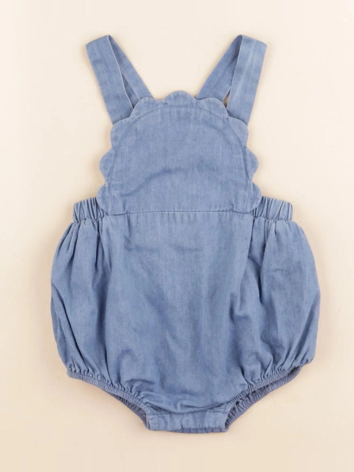 Jacadi - salopette bleu - 6 mois