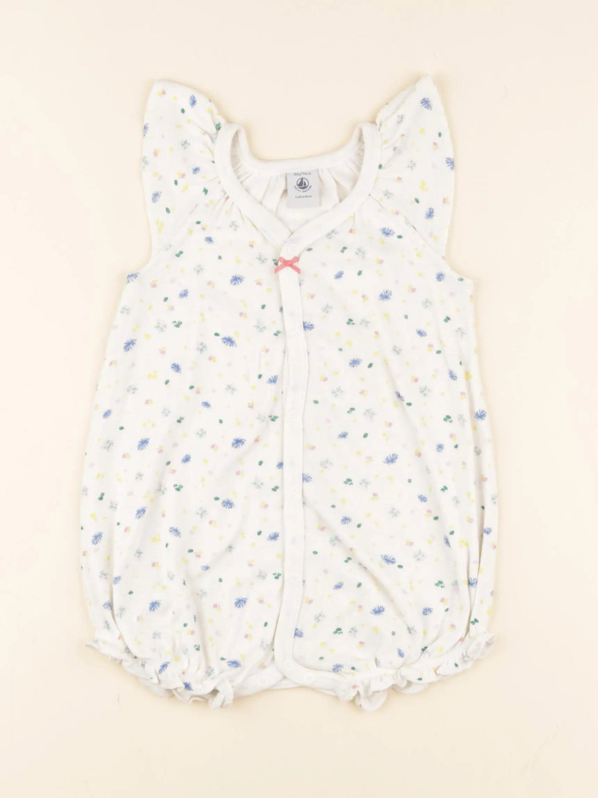 Petit Bateau - pyjama coton multicolore - 12 mois