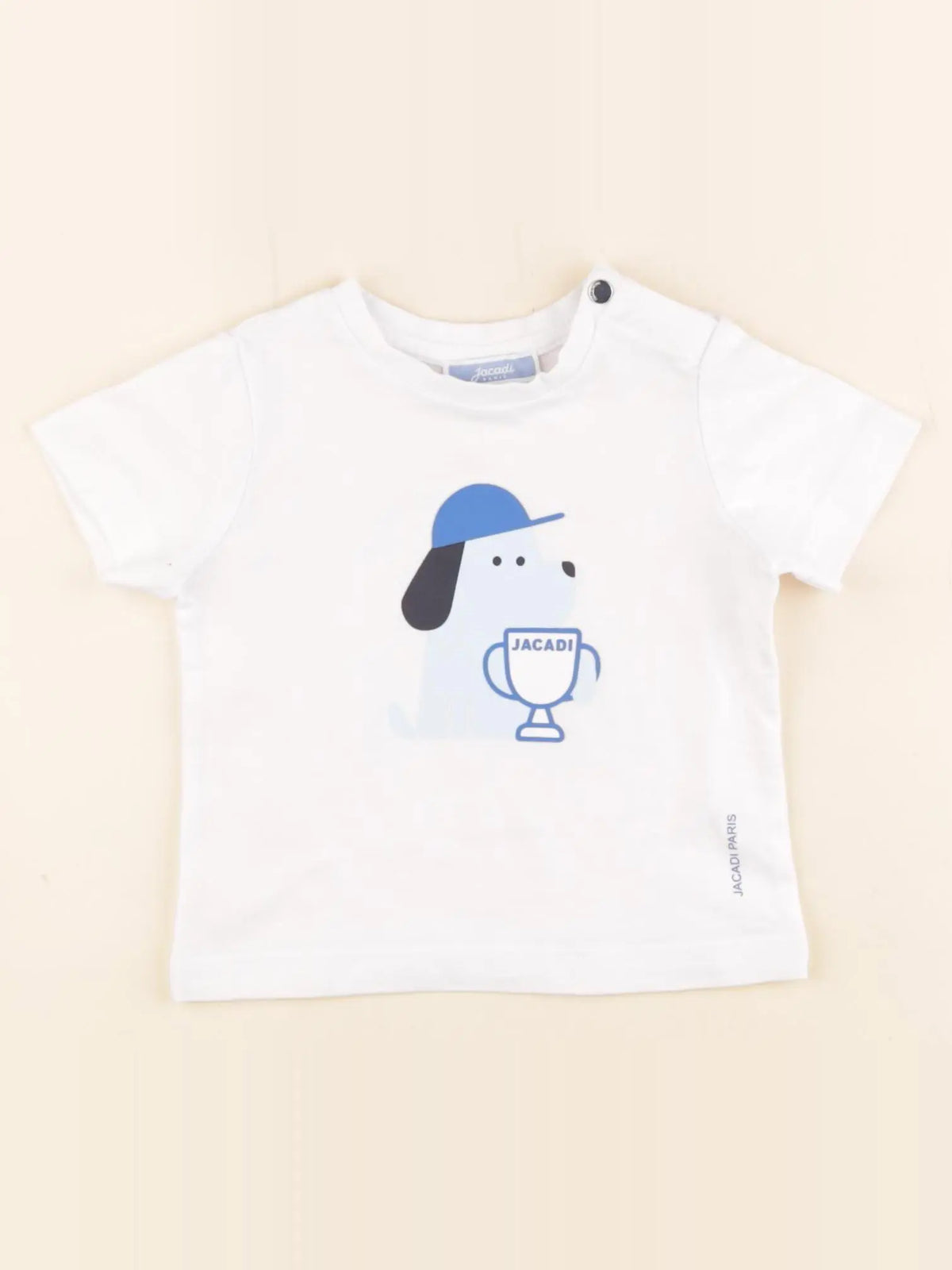 Jacadi - tee-shirt blanc - 6 mois