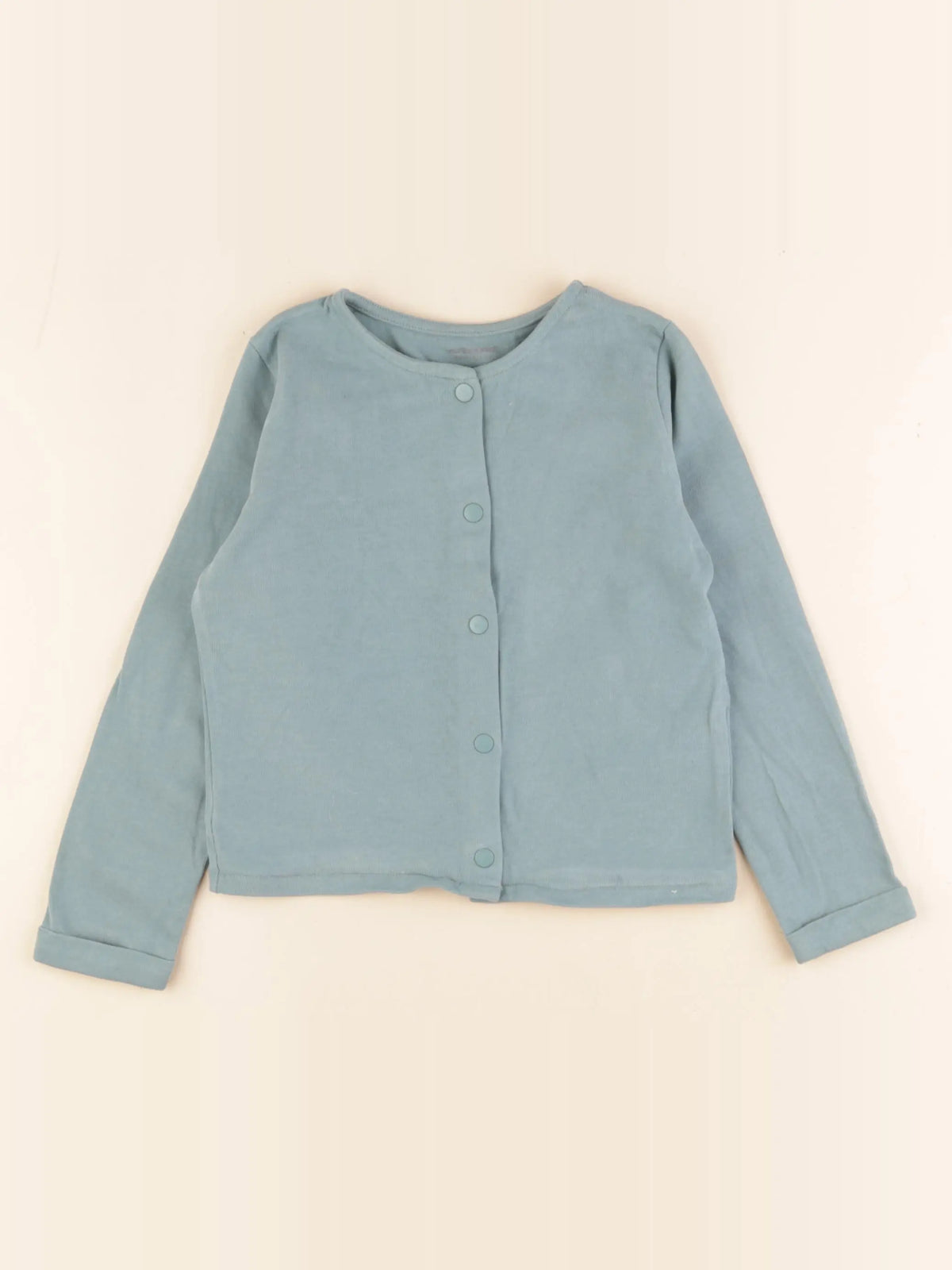 Vertbaudet - tee-shirt bleu - 4 ans