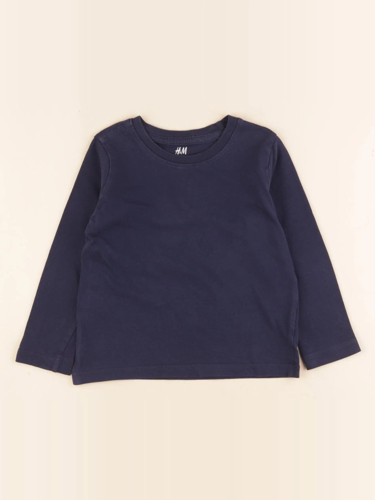 H&M - tee-shirt bleu - 18/24 mois