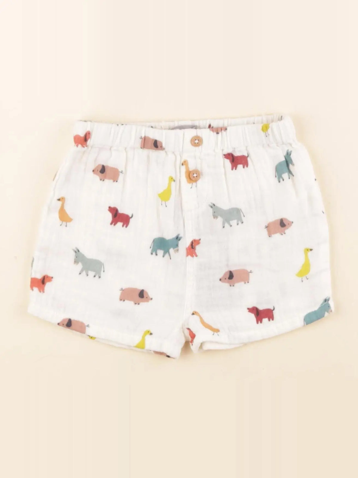 Boutchou - short multicolore - 9 mois