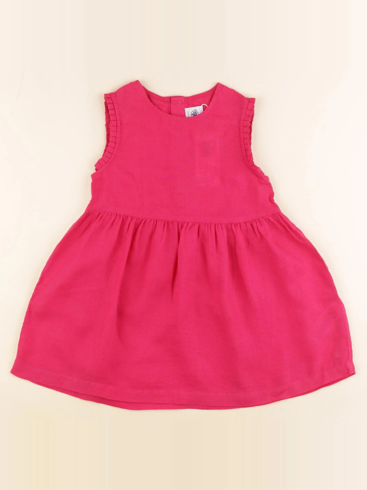 Petit Bateau - robe rose - 36 mois
