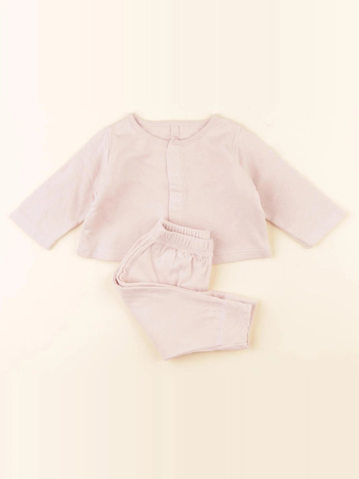 Petit Bateau - pyjama coton rose - 3 mois