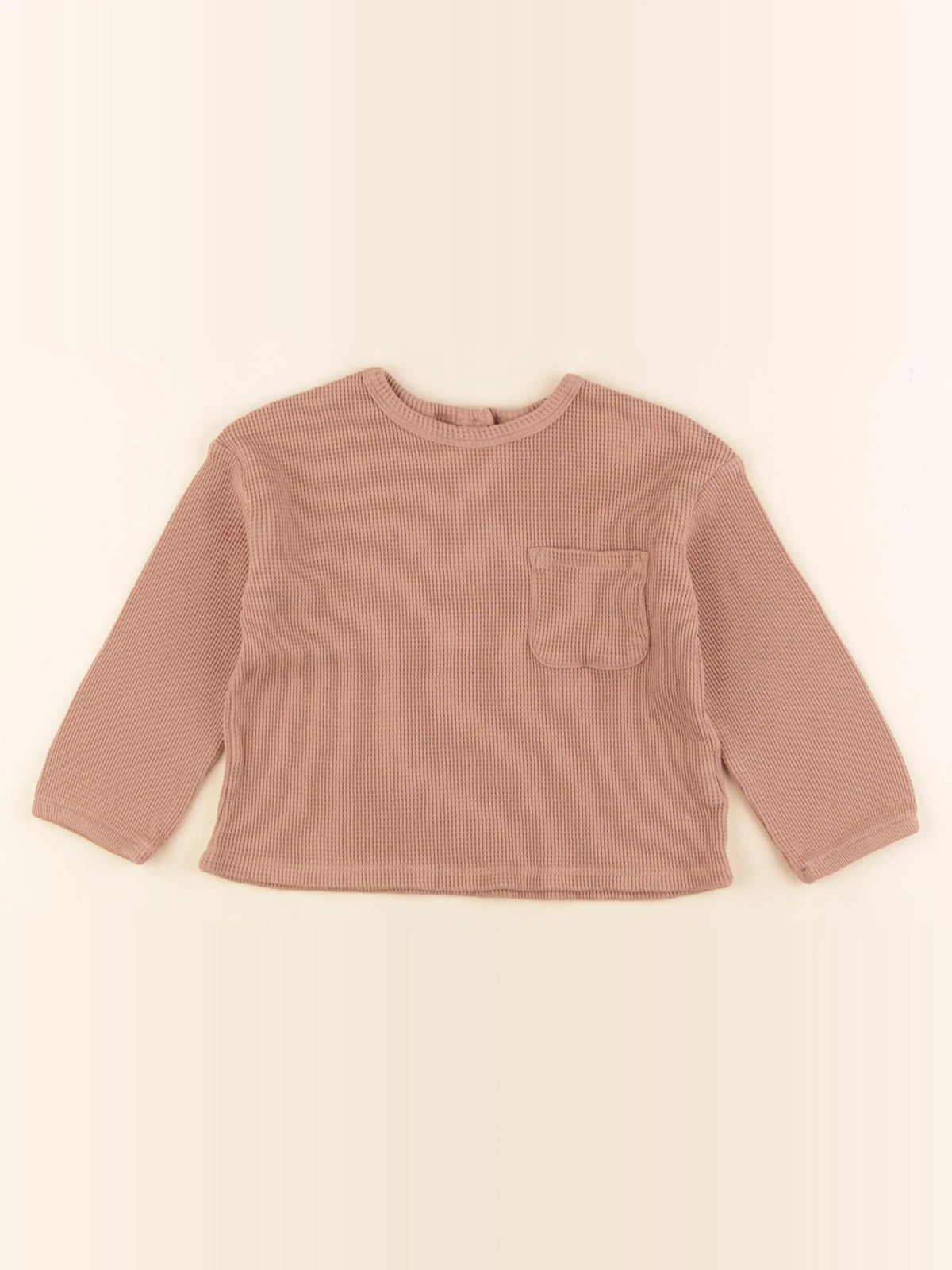 H&M - tee-shirt marron - 18/24 mois