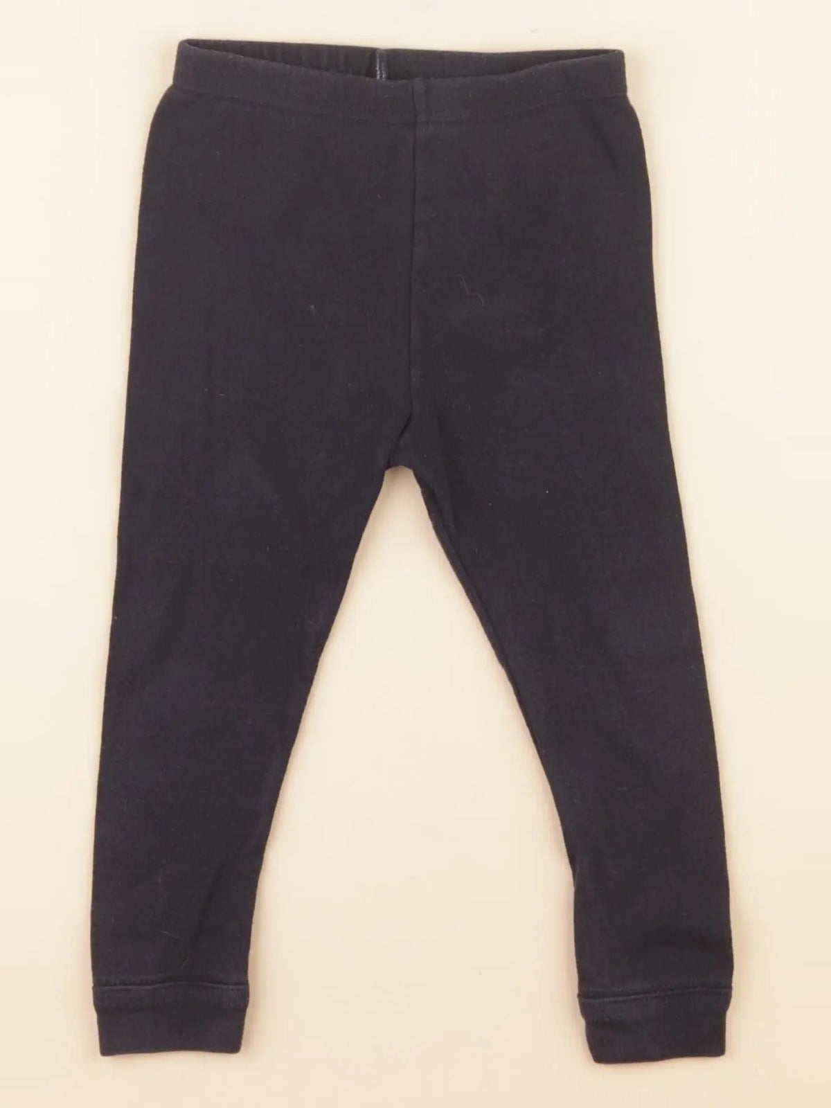 Petit Bateau - legging court bleu - 18 mois