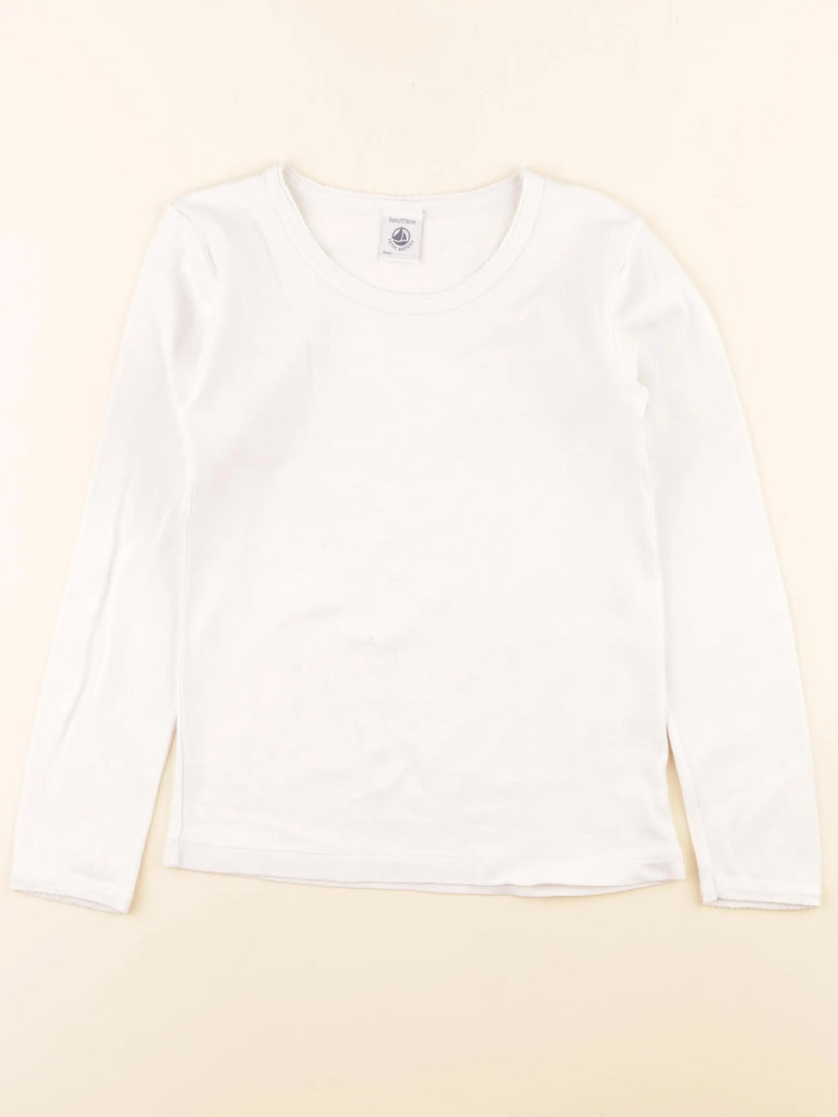 Petit Bateau - maillot de corps blanc - 8 ans