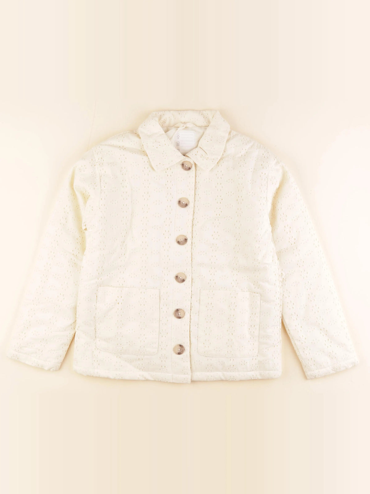 Vertbaudet - veste beige - 12 ans
