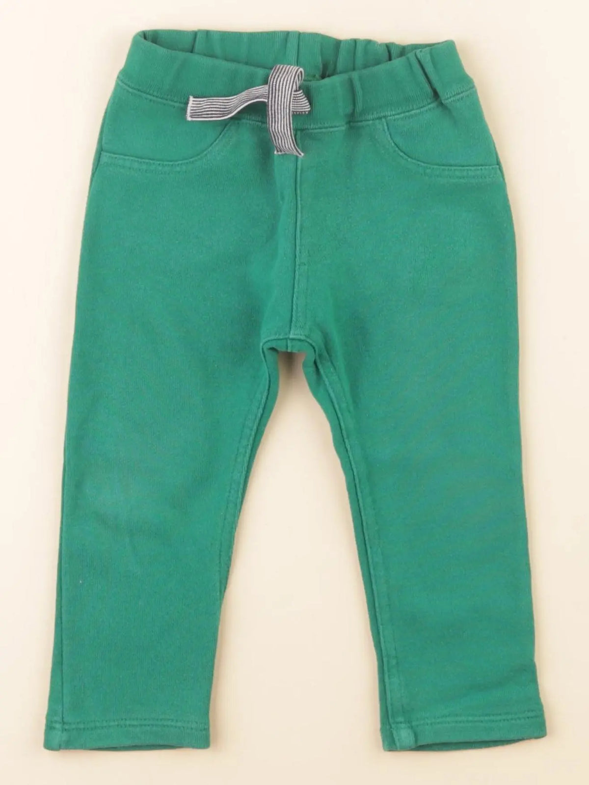 Petit Bateau - jogging vert - 12 mois
