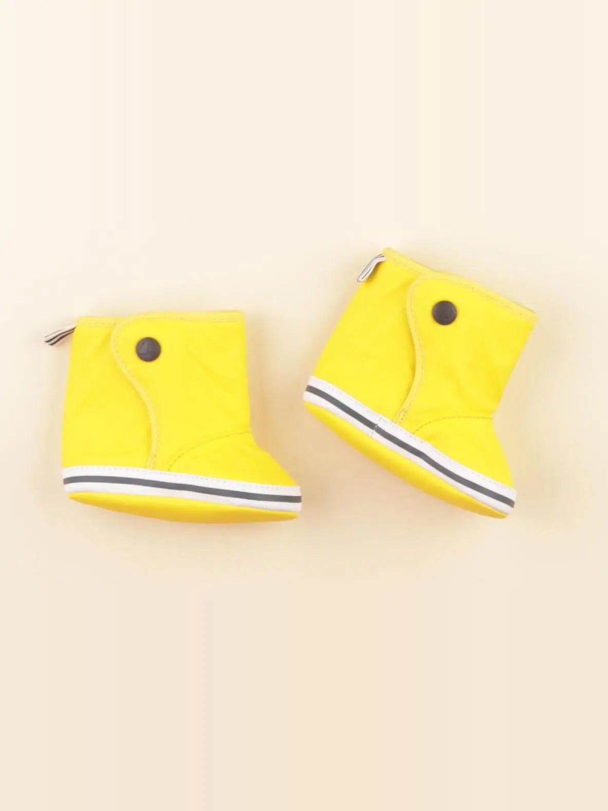 Petit Bateau - chaussons jaune - pointure 19/20