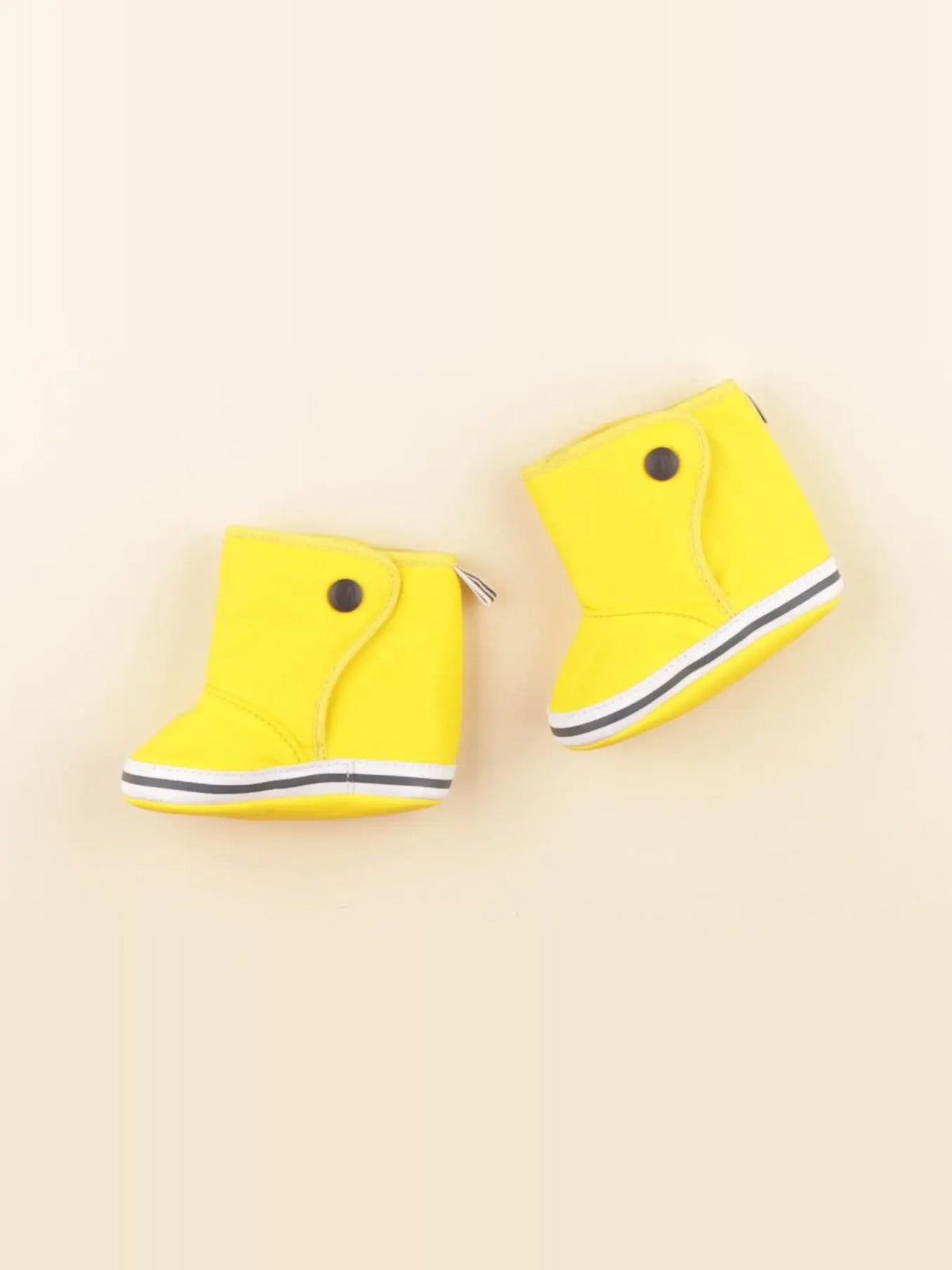 Petit Bateau - chaussons jaune - pointure 19/20
