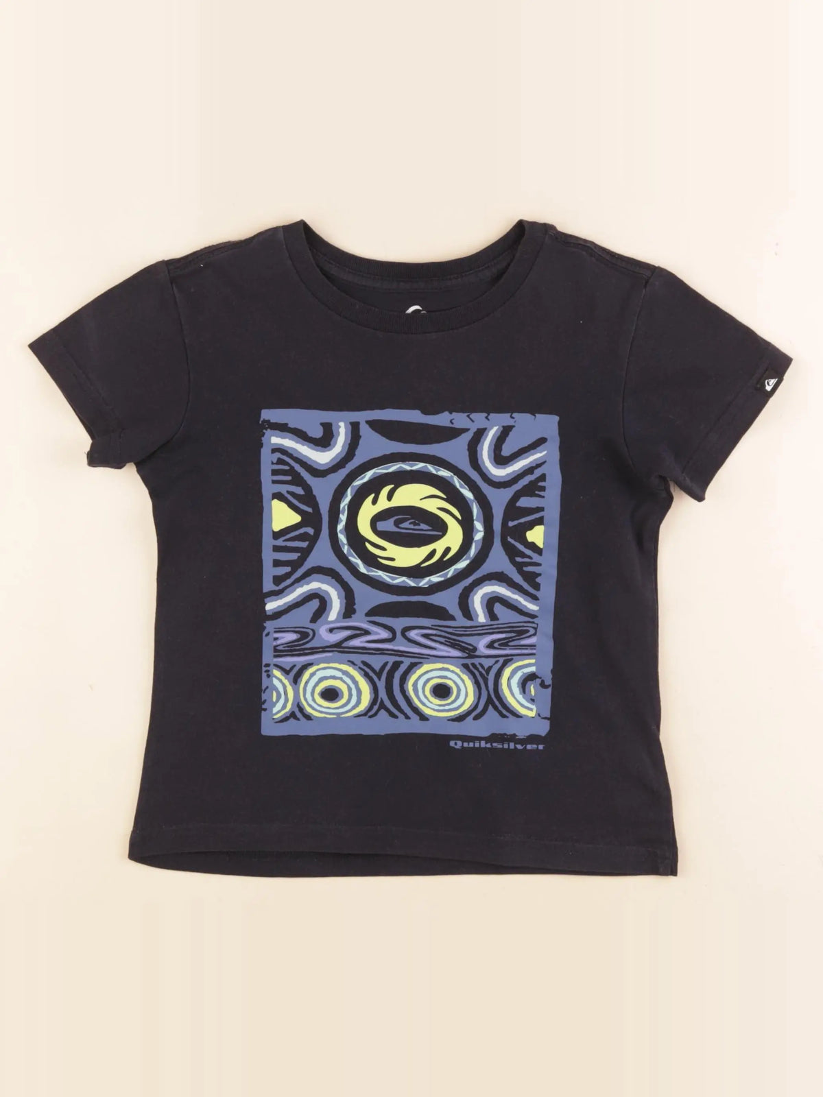 Quiksilver - tee-shirt noir - 3 ans