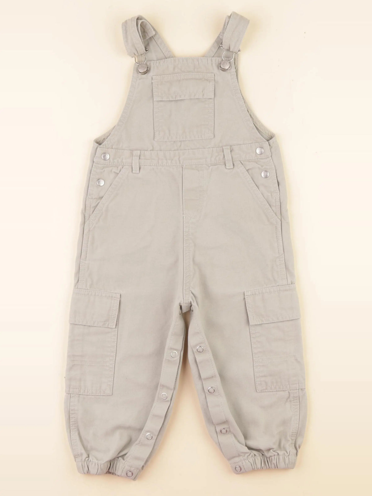 Petit Bateau - salopette vert - 2 ans