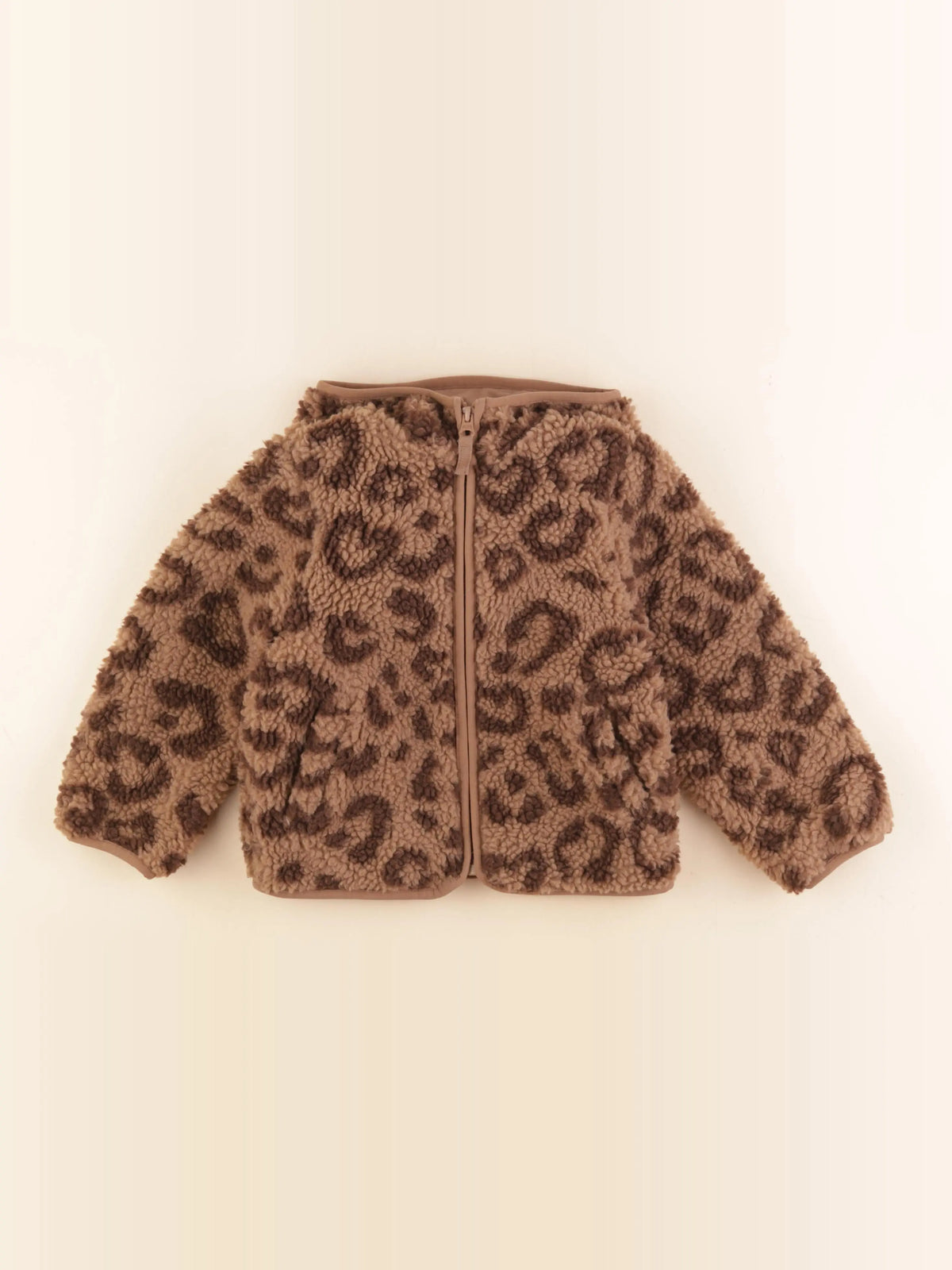 Vertbaudet - veste marron - 4 ans