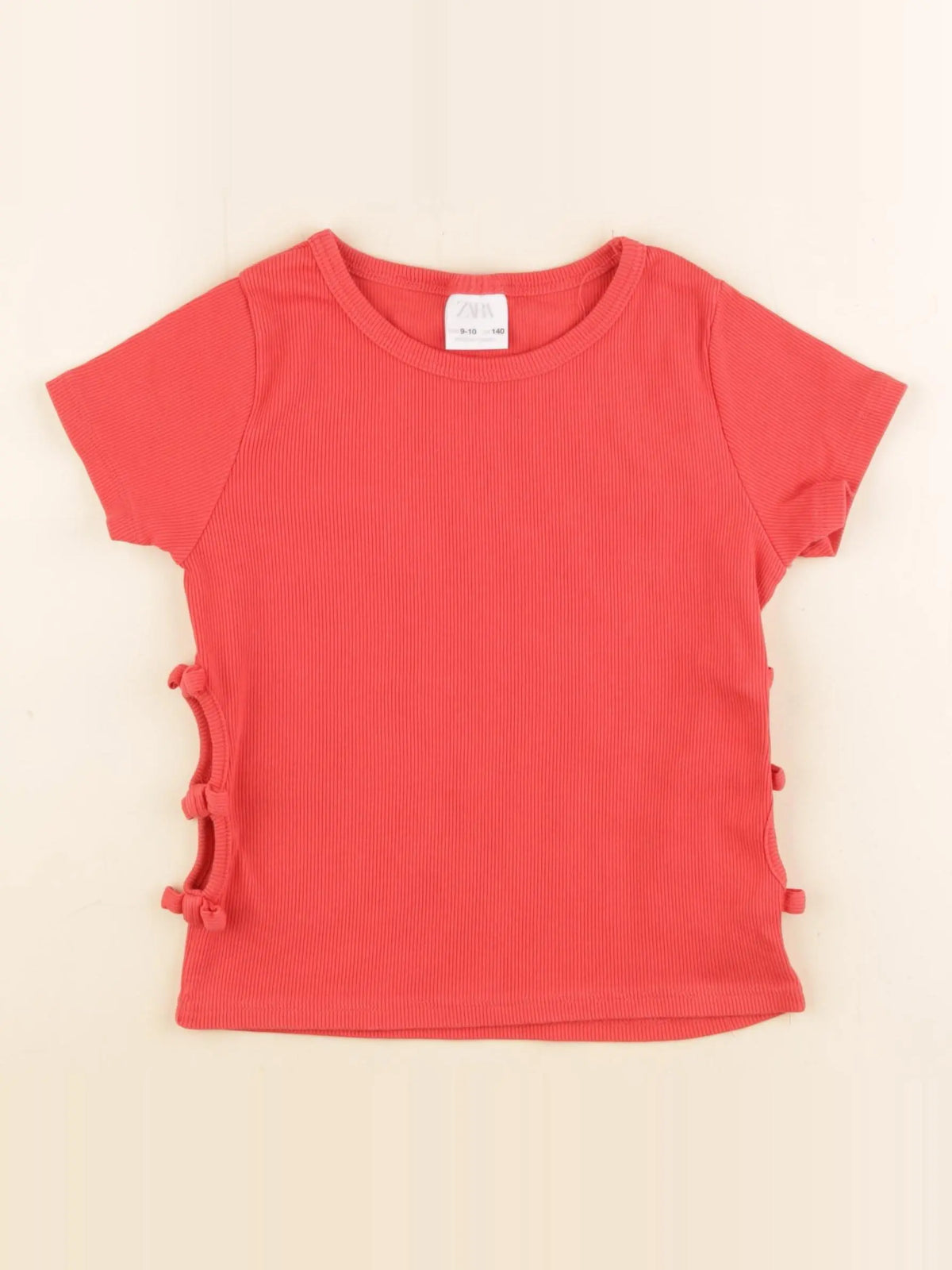 Zara - tee-shirt rouge - 9/10 ans