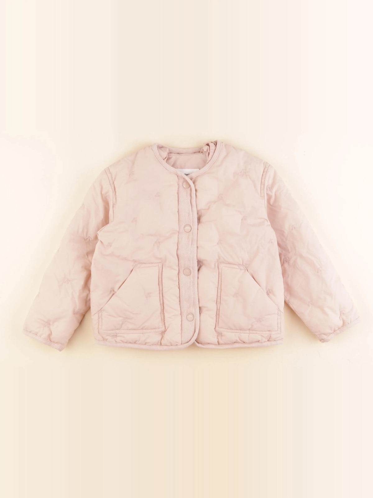 Bonpoint - veste doublé rose - 6 ans
