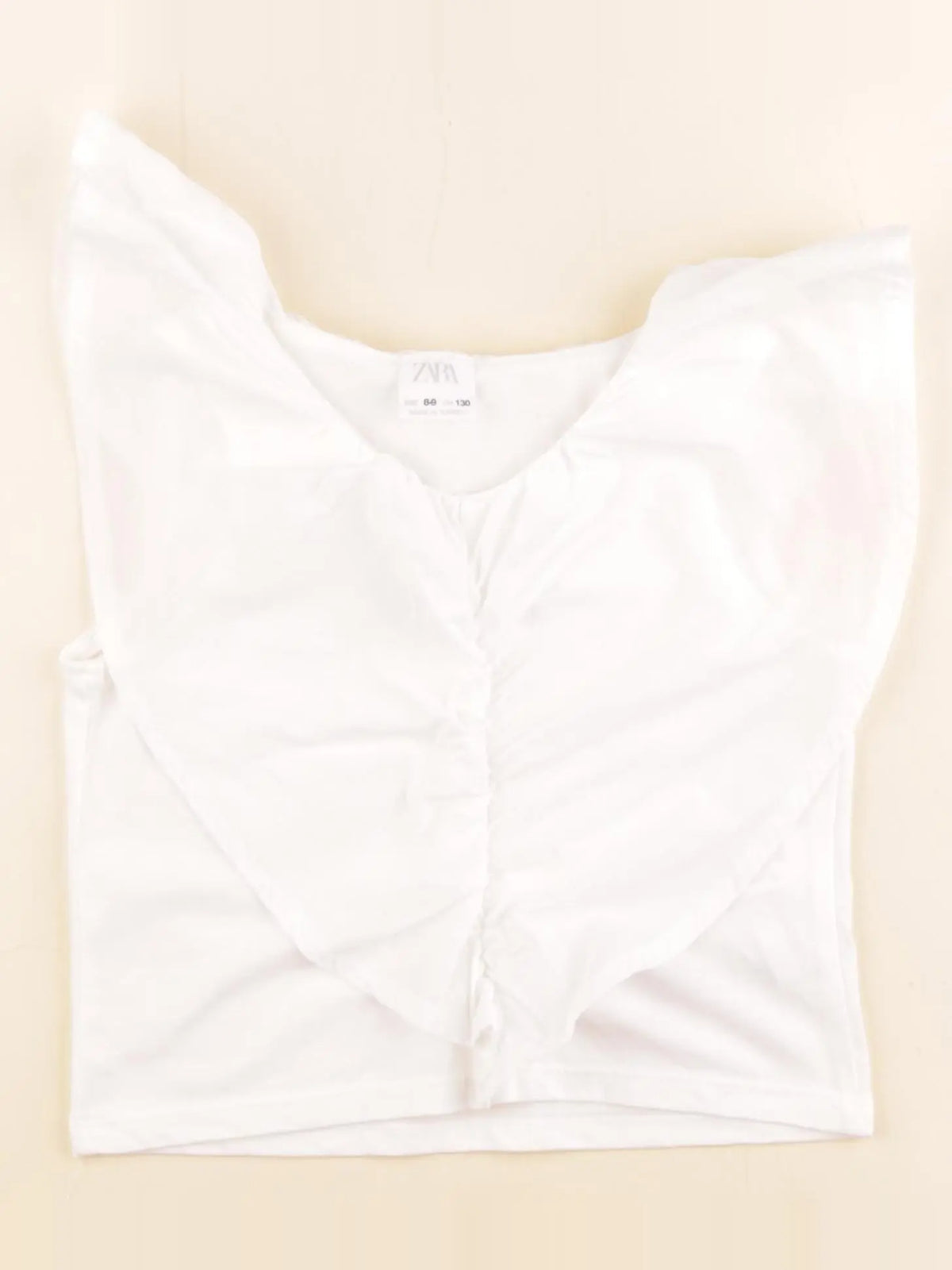 Zara - blouse blanc - 8/9 ans