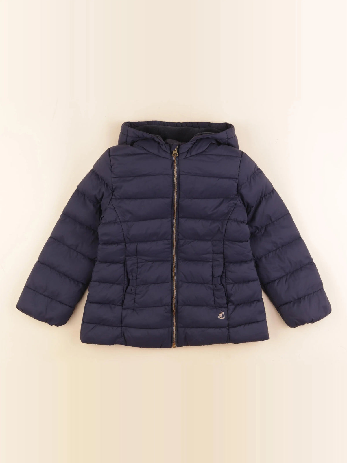Petit Bateau - doudoune bleu - 5 ans